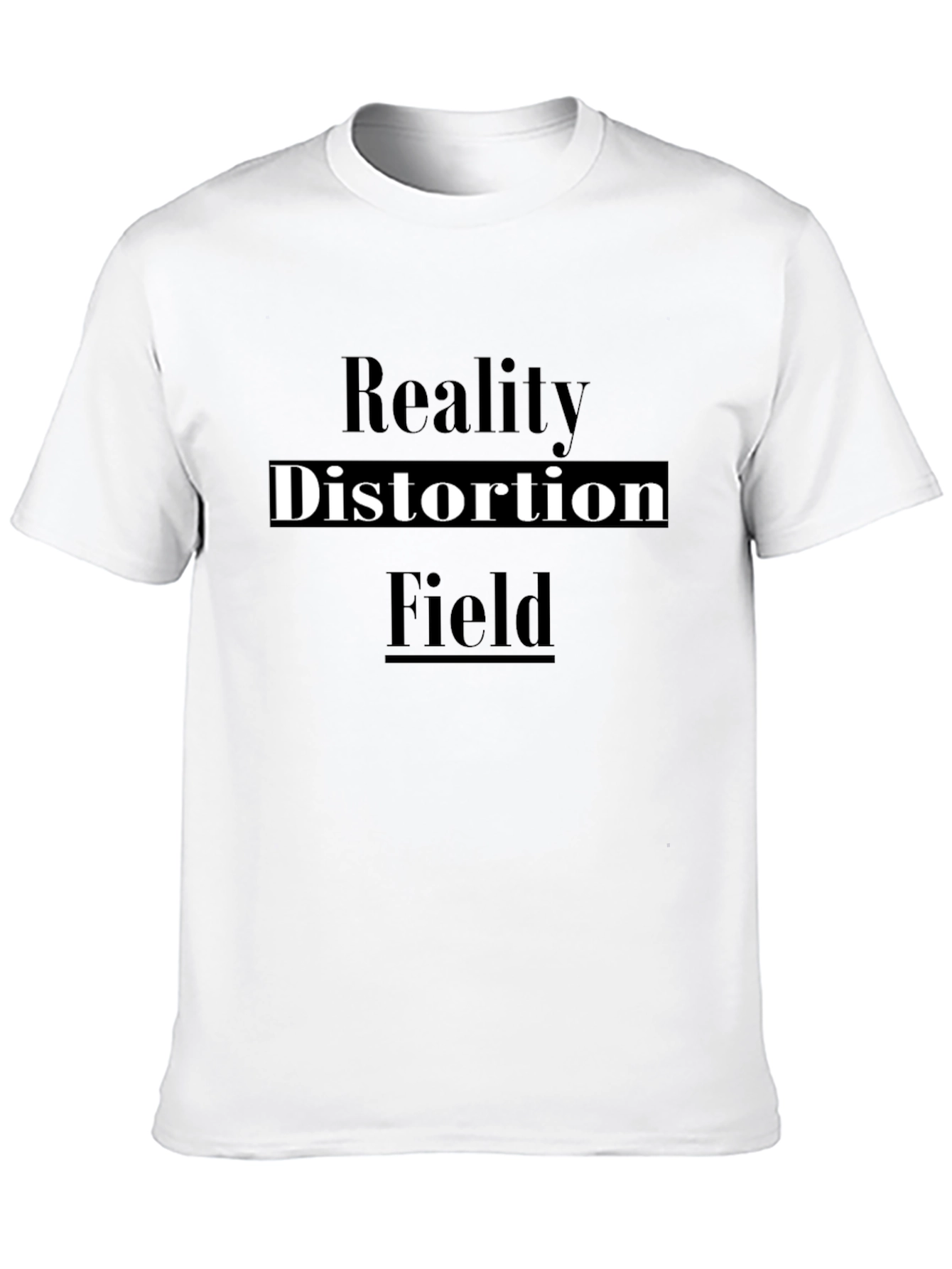 Reality Distortion Field Graphic Tee - Black