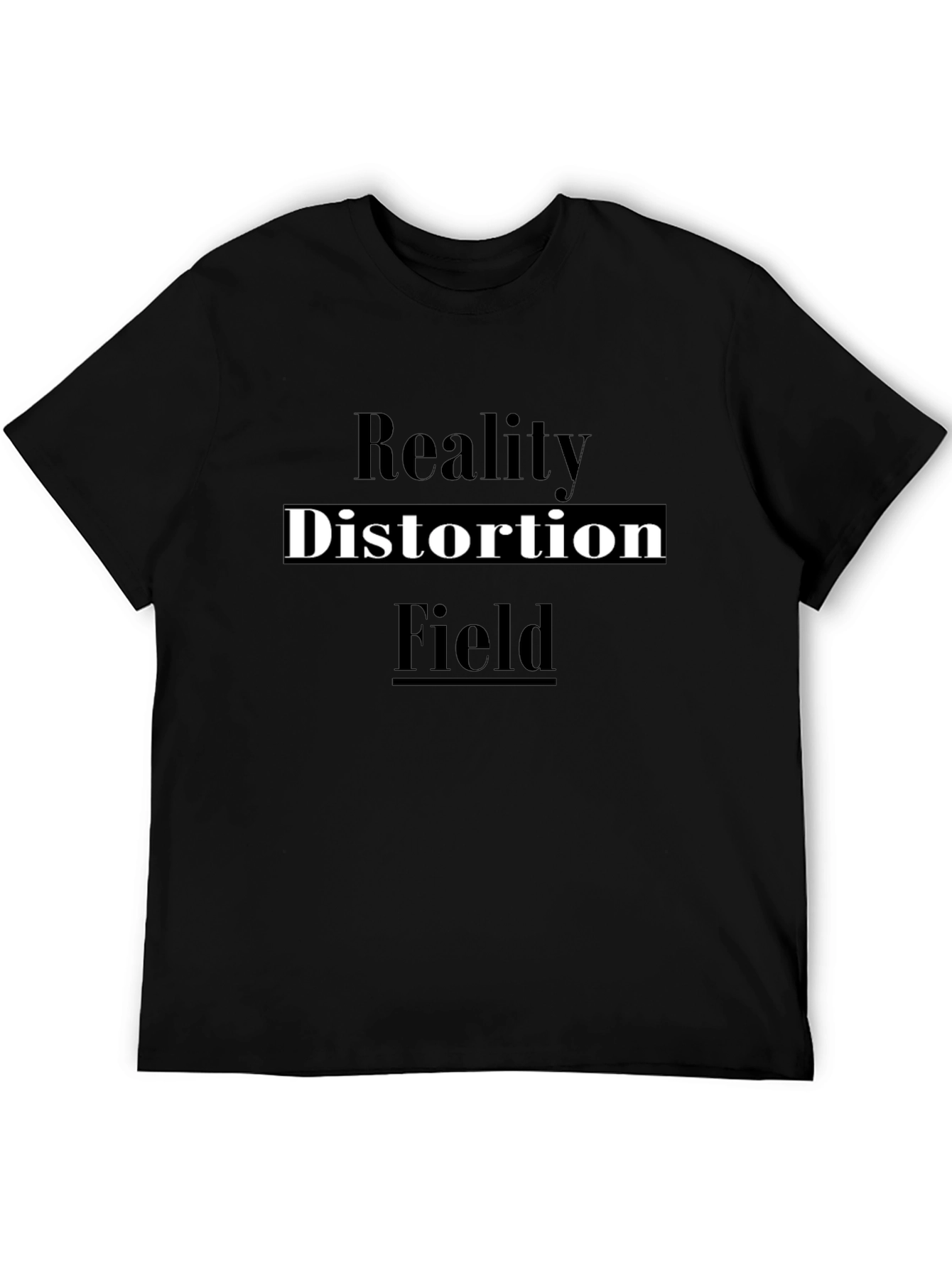 Reality Distortion Field Graphic Tee - Black