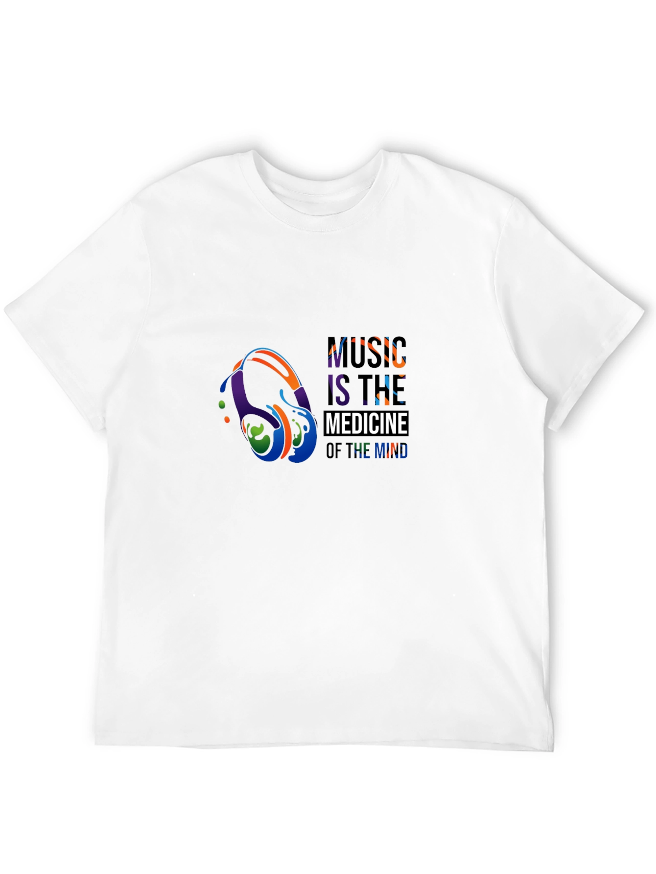 Music is the Medicine Graphic T-Shirt