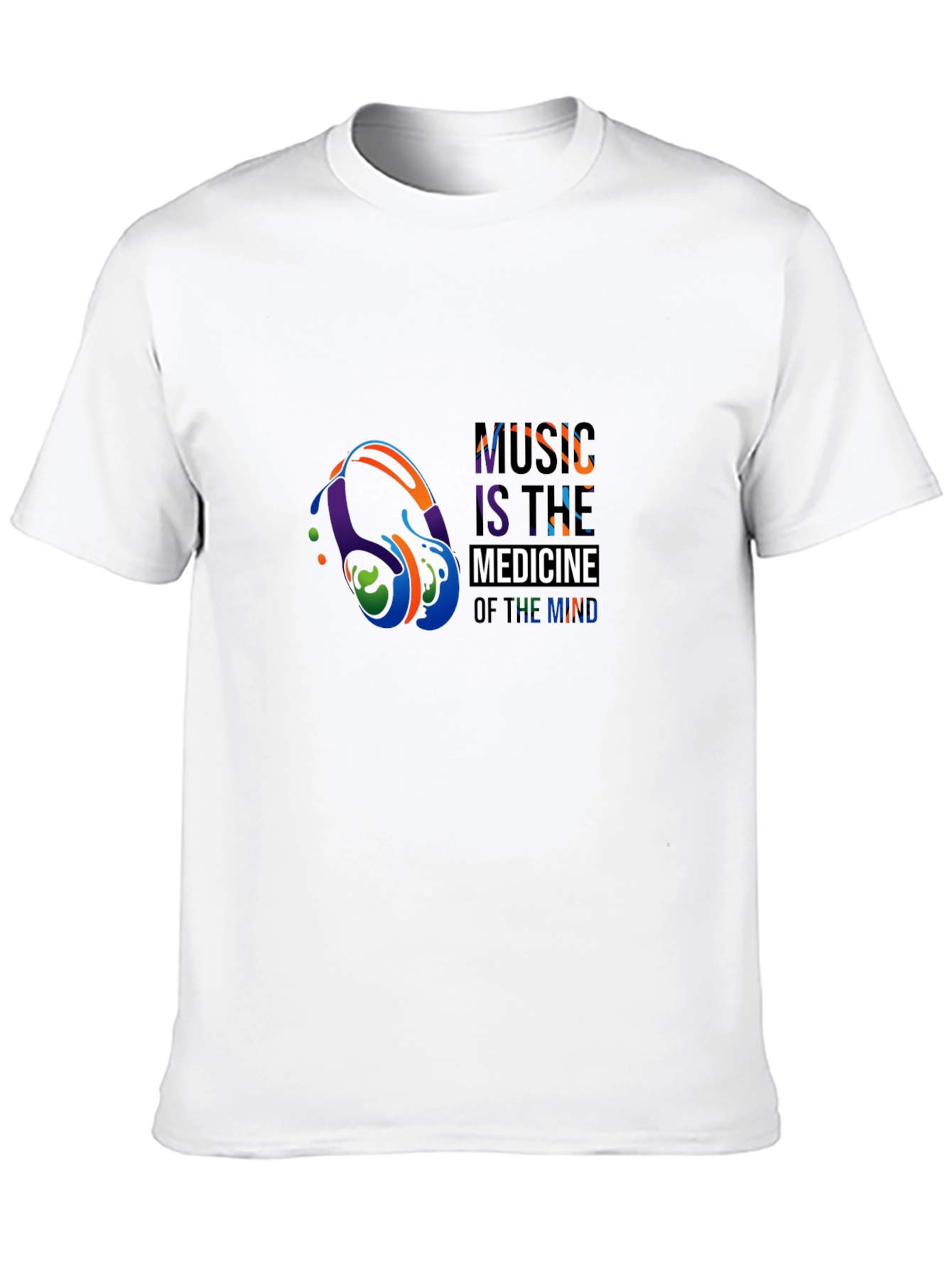 Music is the Medicine Graphic T-Shirt