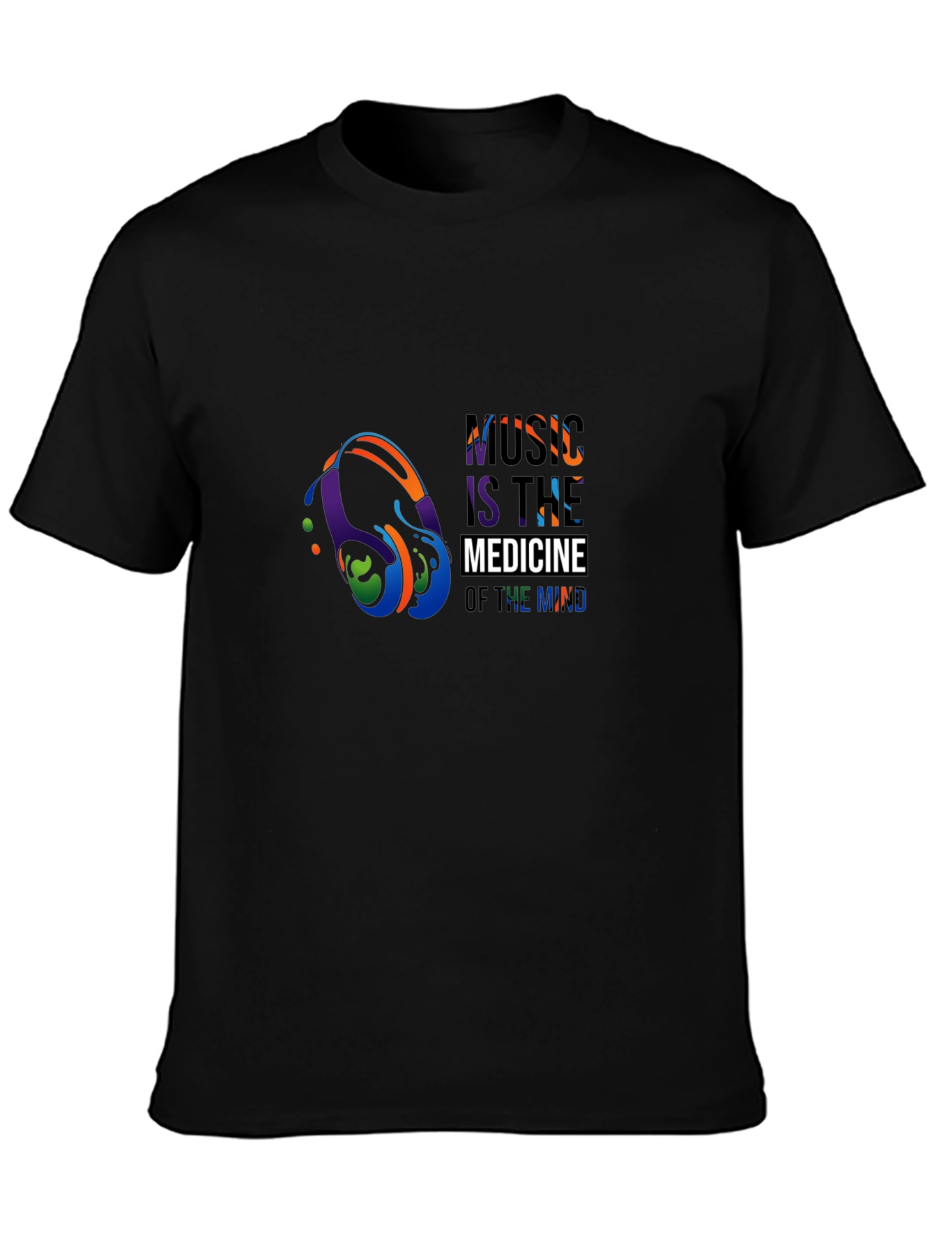 Music is the Medicine Graphic T-Shirt