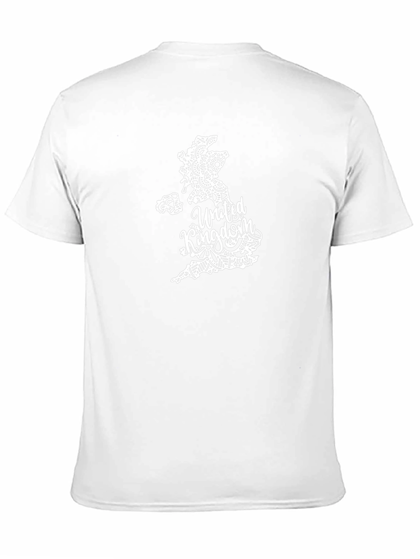 United Kingdom Map T-Shirt - Stylish Black Tee