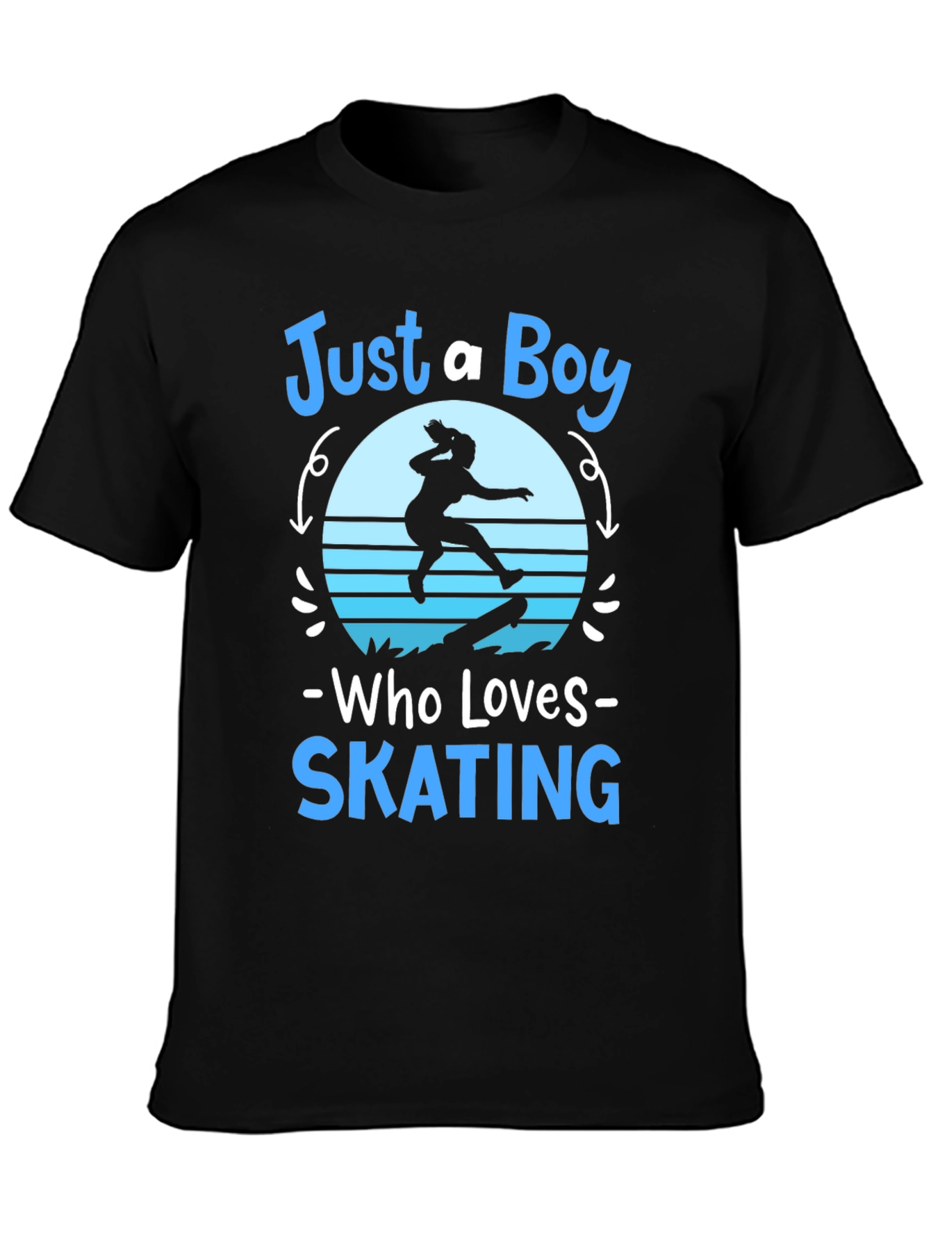 Just a Boy Who Loves Skating T-Shirt