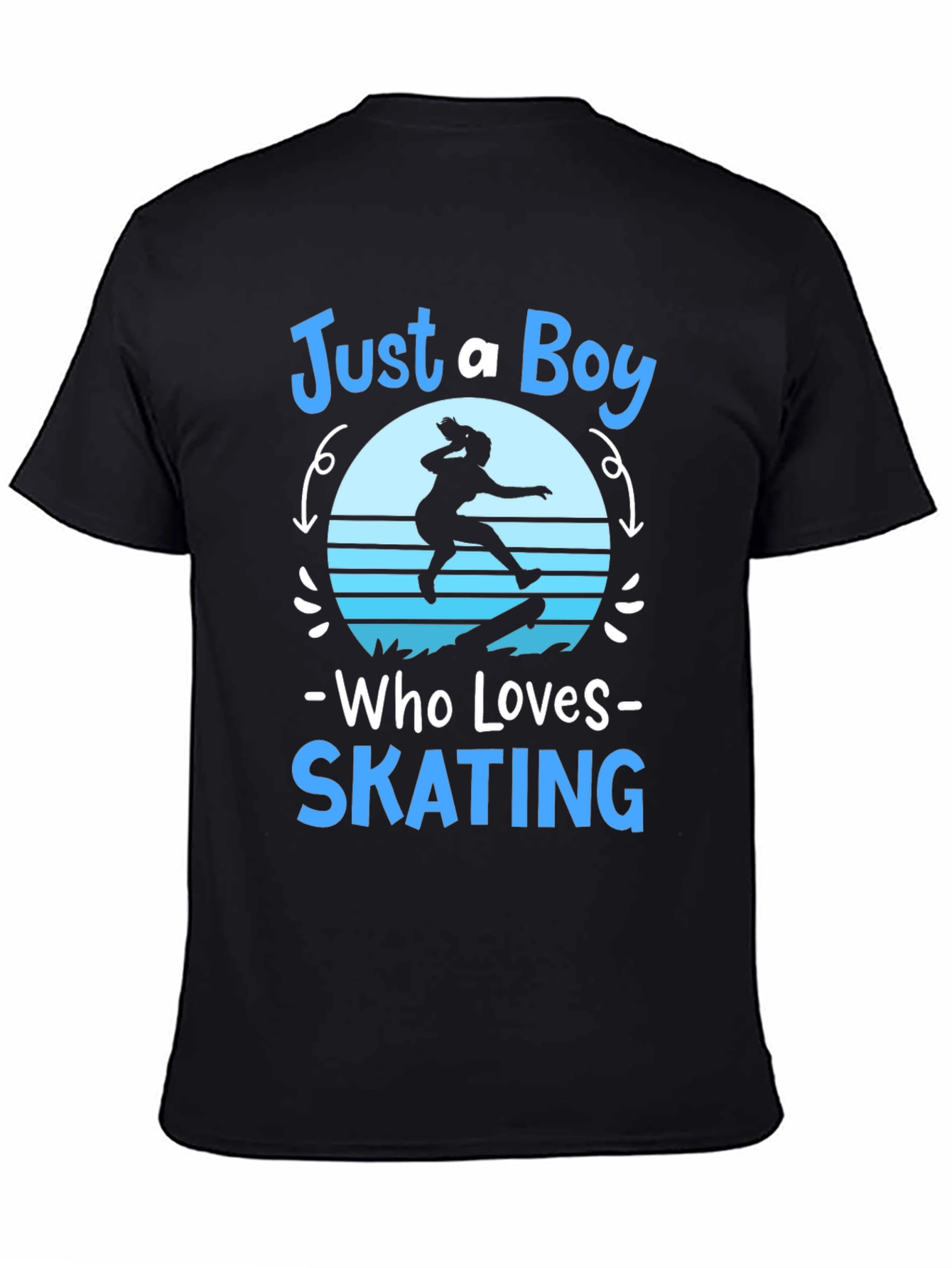 Just a Boy Who Loves Skating T-Shirt