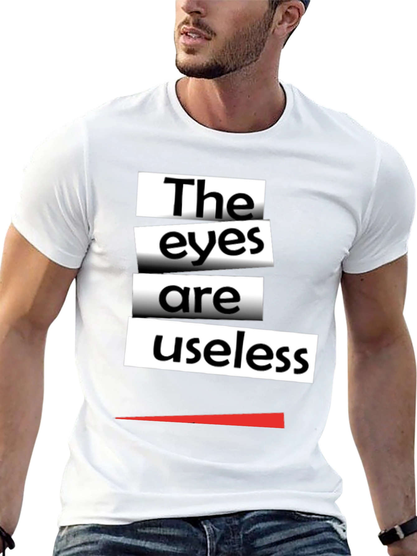 The Eyes Are Useless Graphic Tee - Black