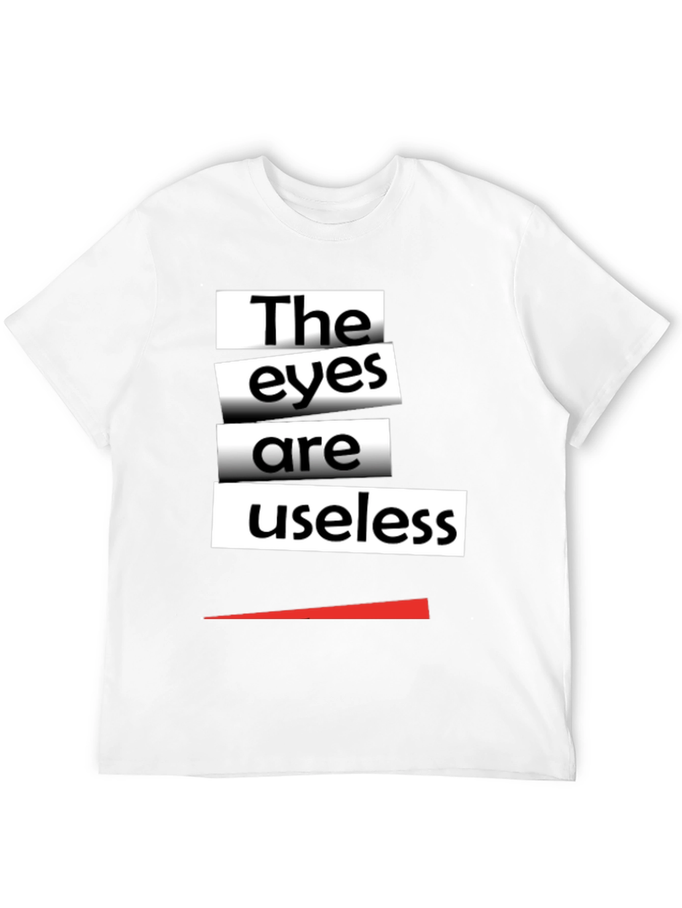 The Eyes Are Useless Graphic Tee - Black