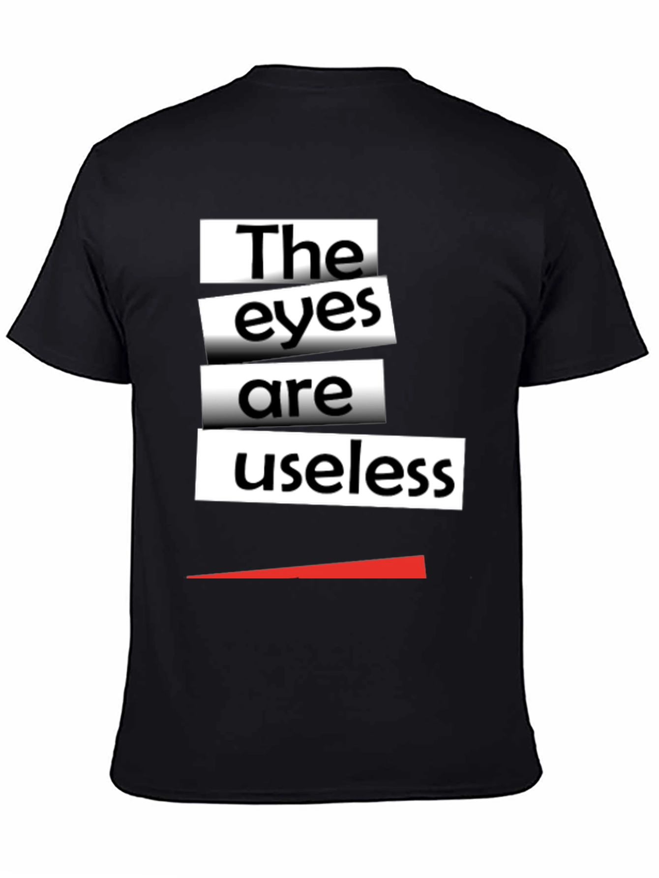 The Eyes Are Useless Graphic Tee - Black