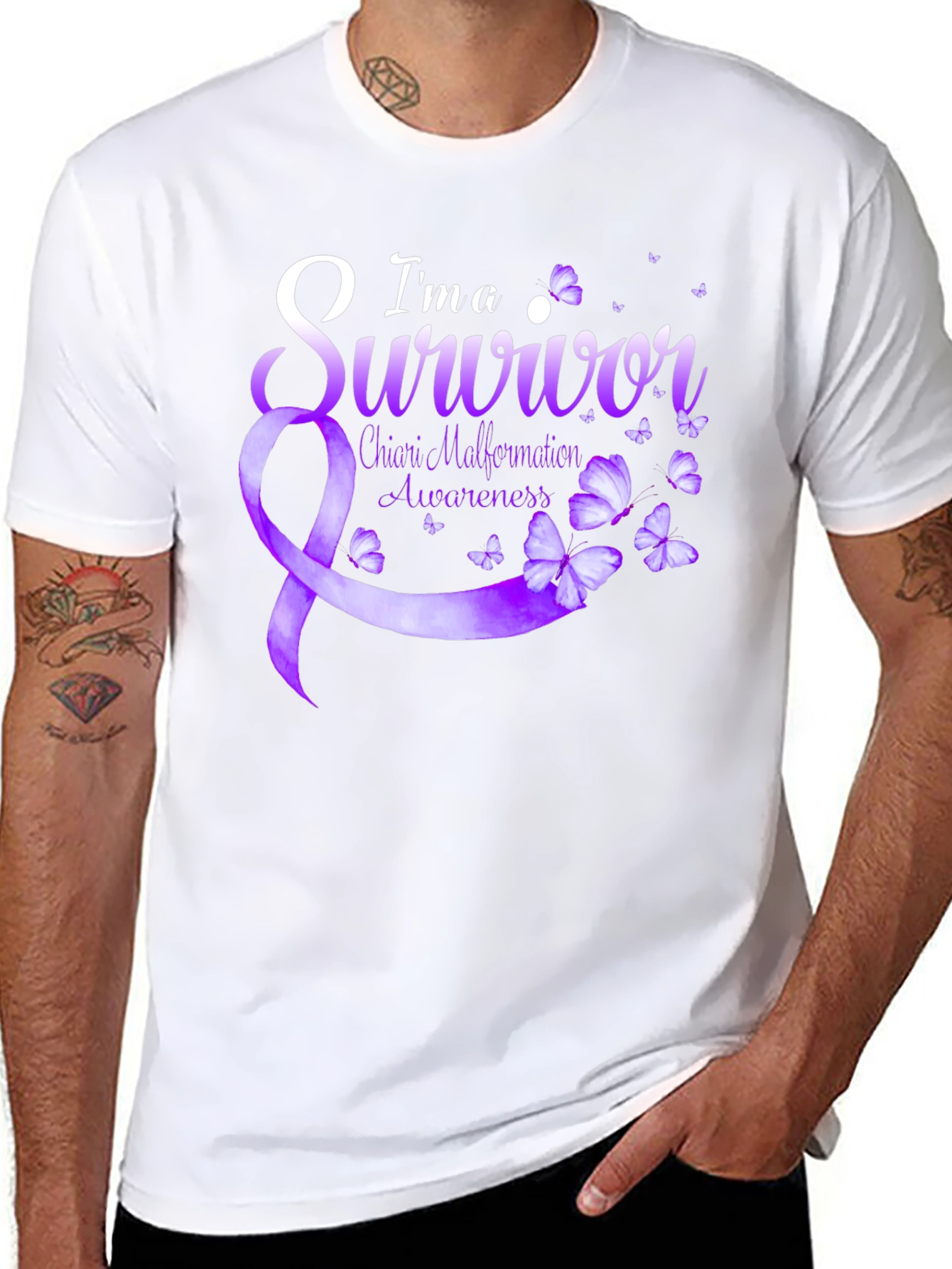 Chiari Malformation Awareness Survivor T-Shirt