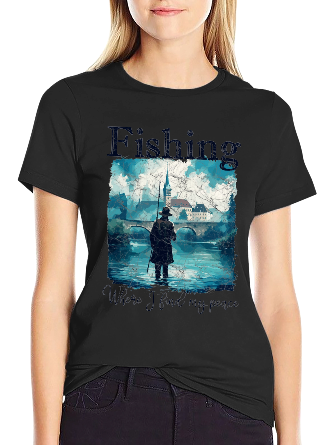 Fishing - Where I Find My Peace T-Shirt