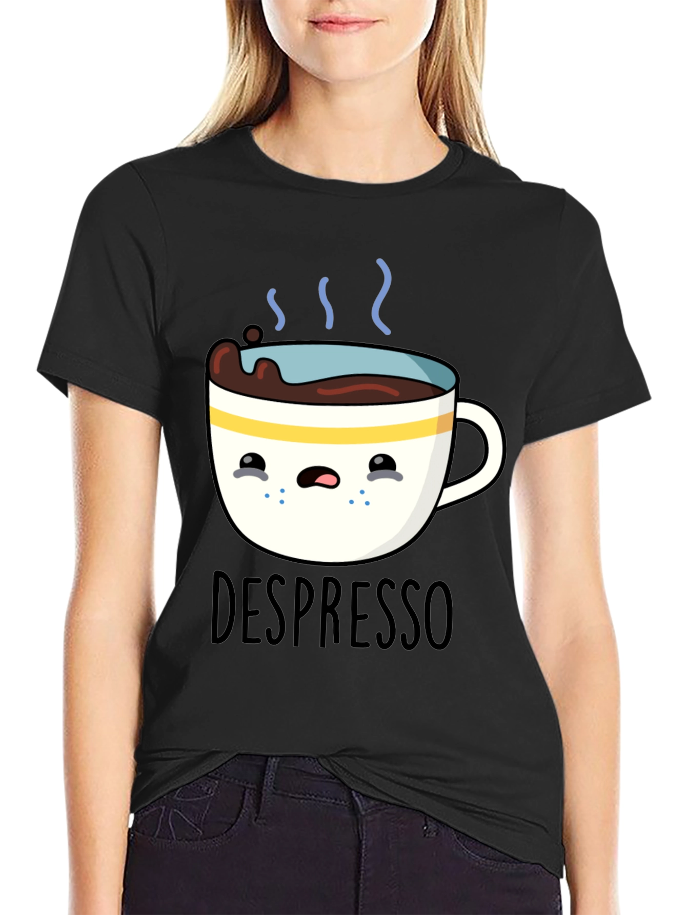 Despresso Funny Coffee Graphic T-Shirt