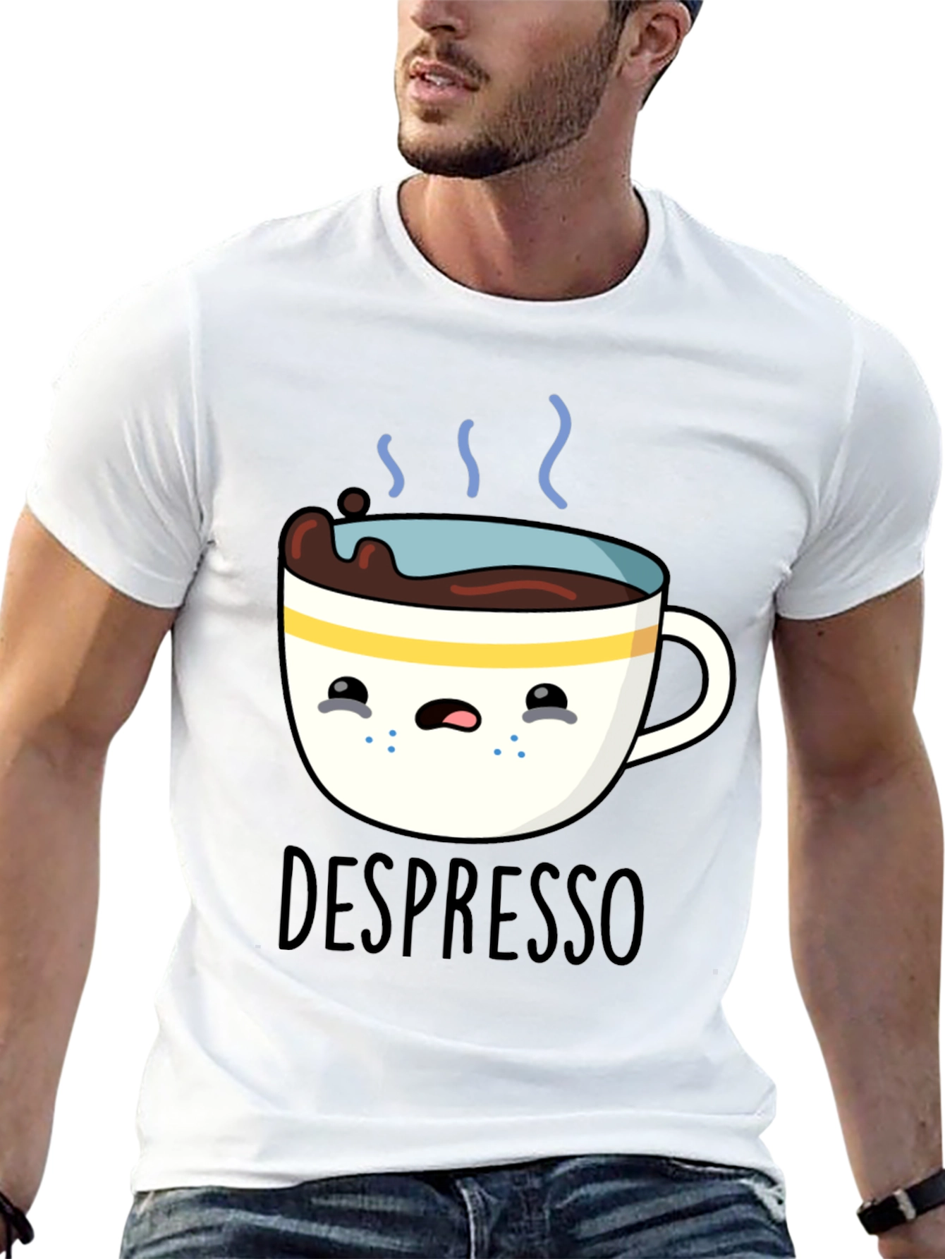 Despresso Funny Coffee Graphic T-Shirt