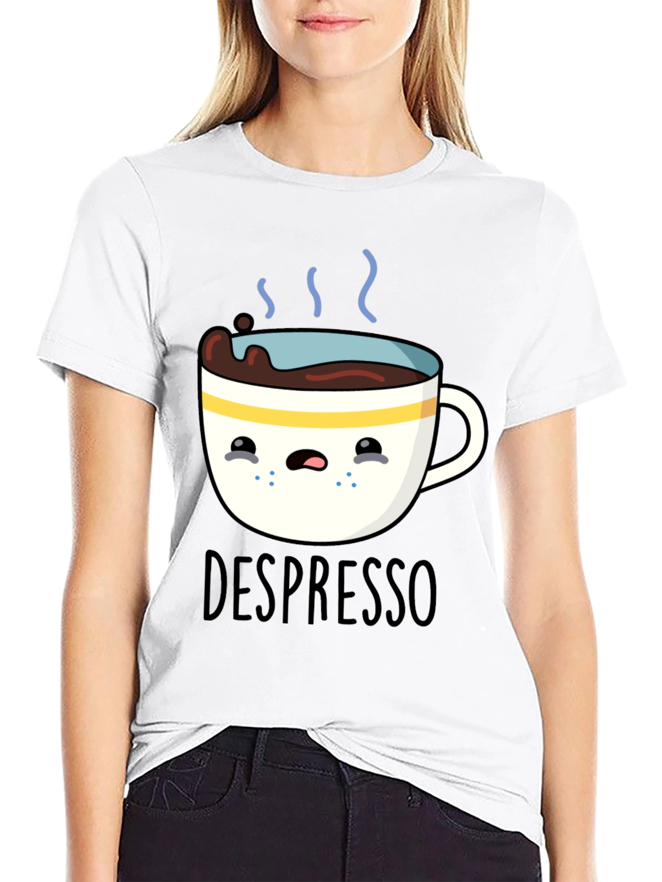 Despresso Funny Coffee Graphic T-Shirt
