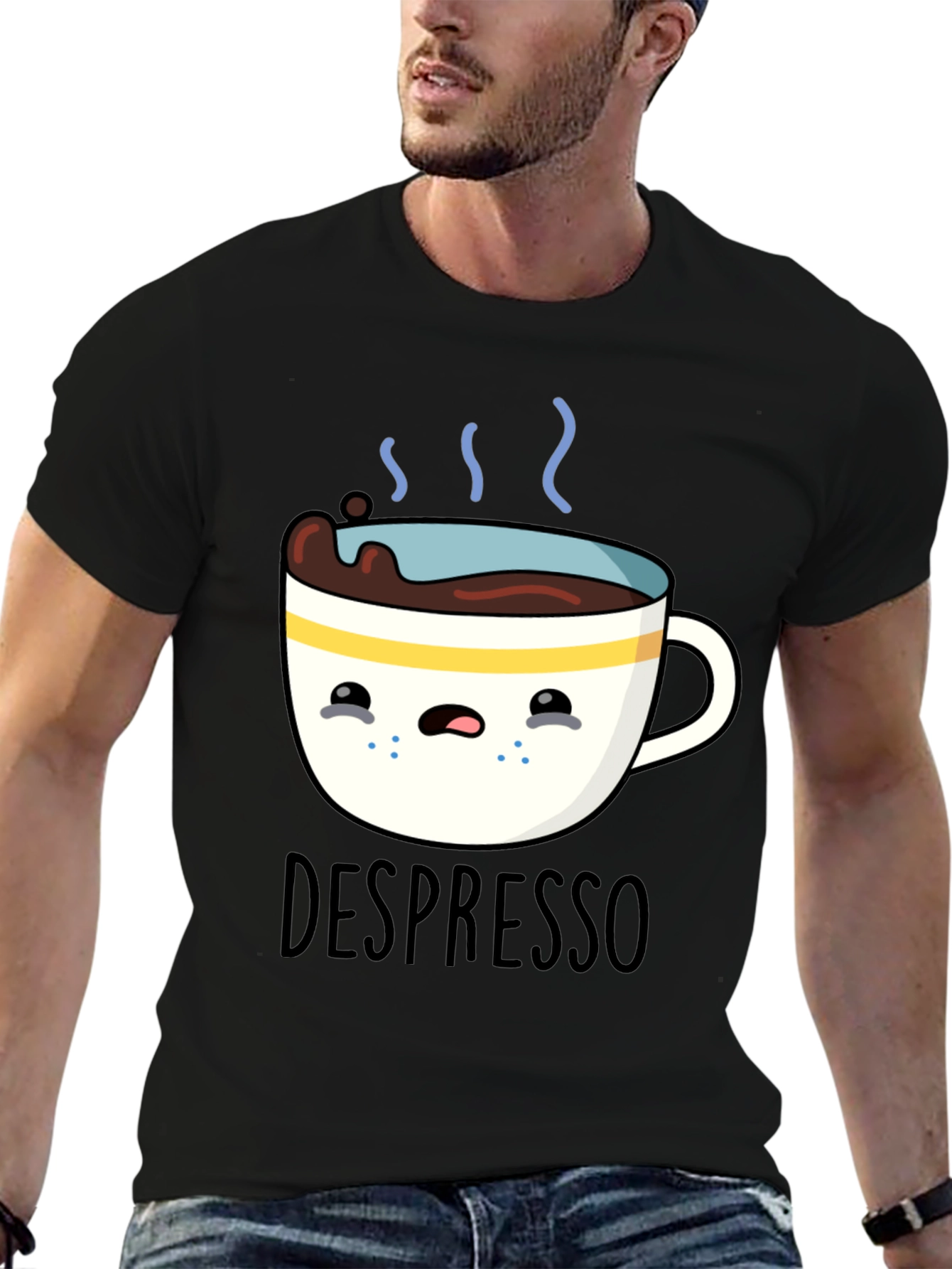 Despresso Funny Coffee Graphic T-Shirt