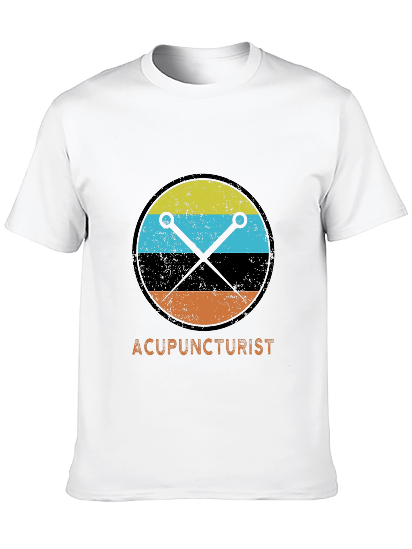 Acupuncturist Retro Style T-Shirt