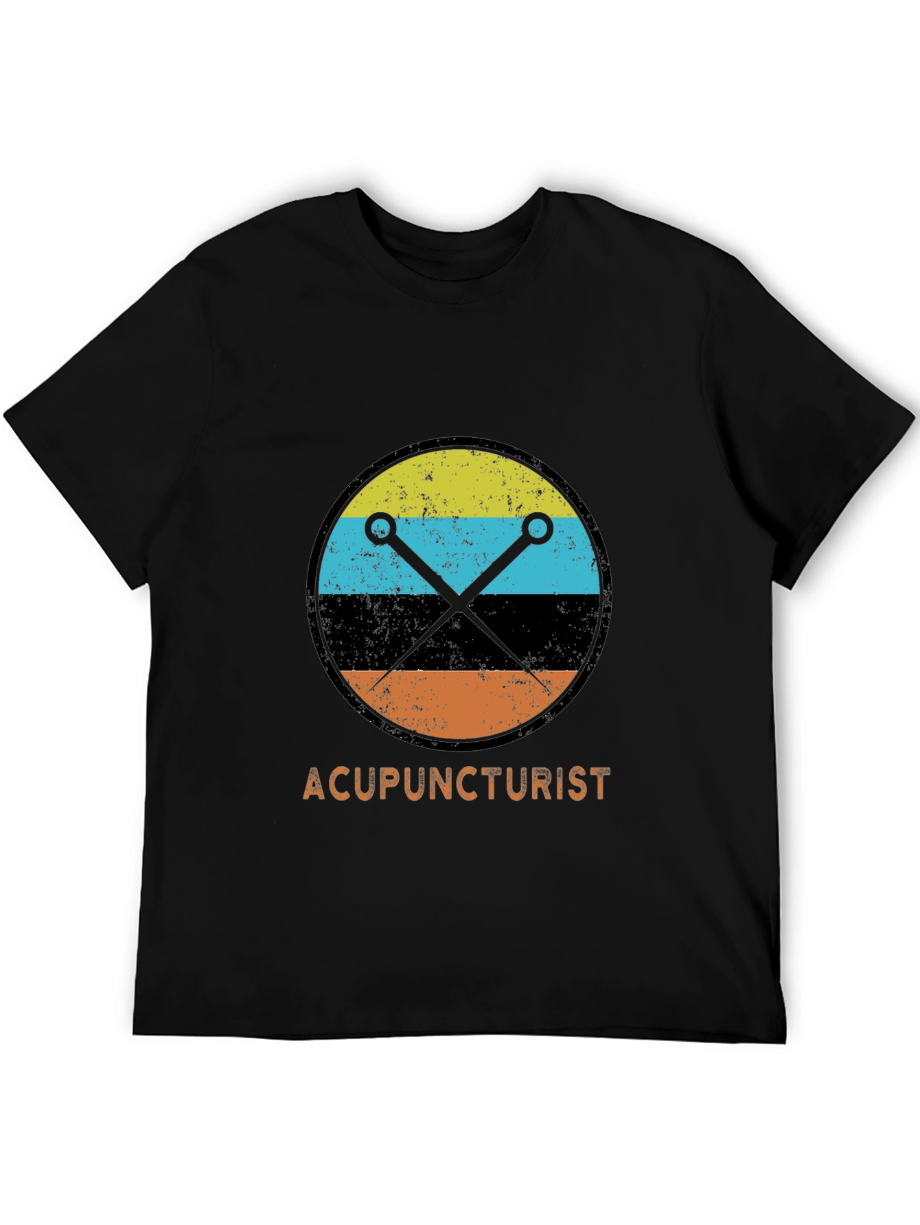 Acupuncturist Retro Style T-Shirt