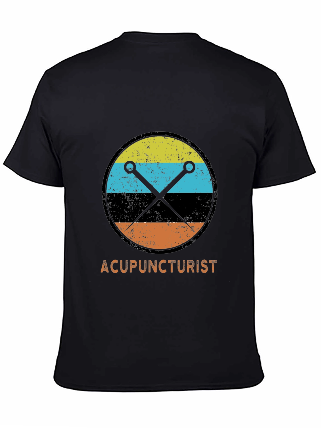 Acupuncturist Retro Style T-Shirt