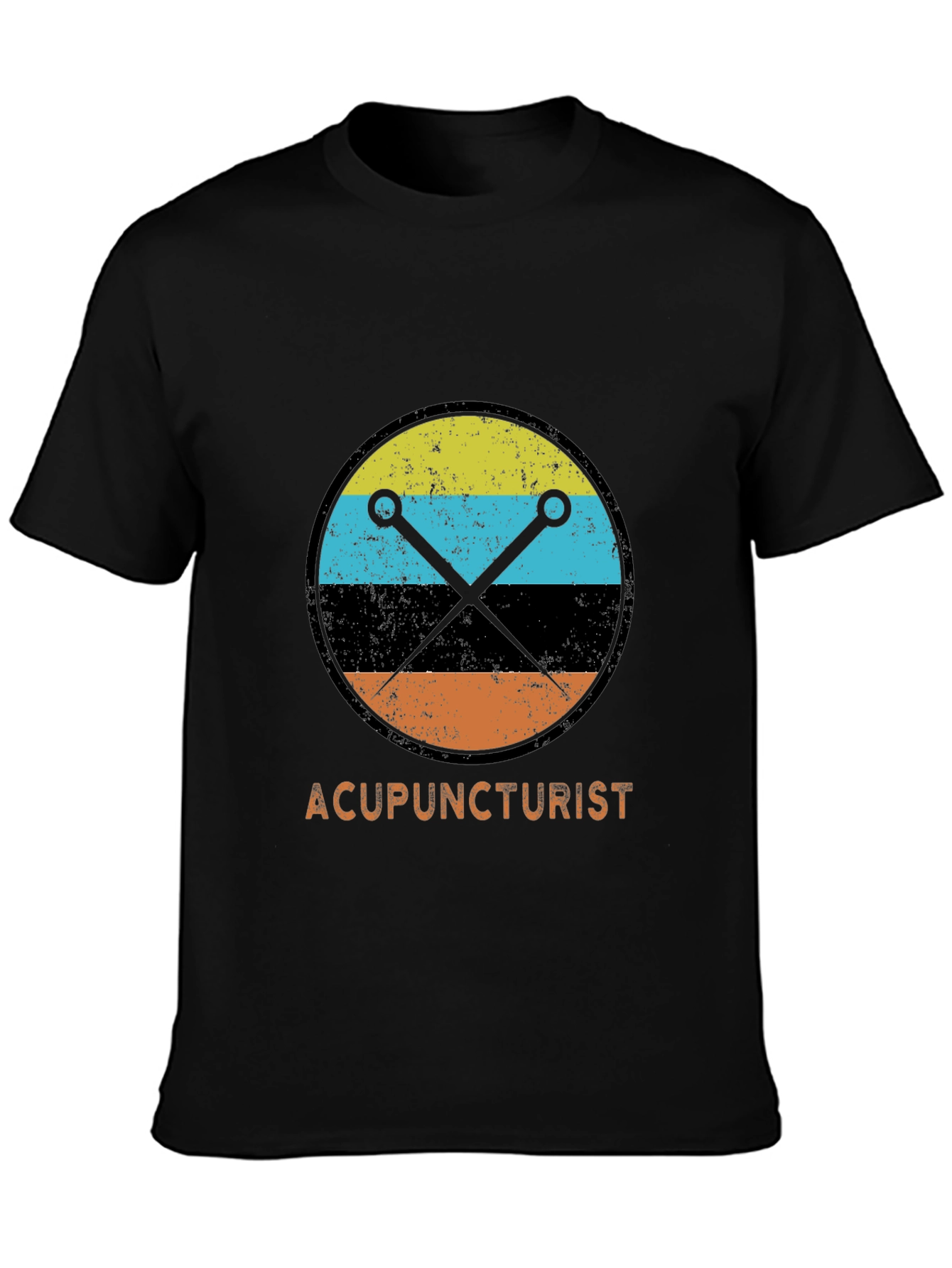 Acupuncturist Retro Style T-Shirt