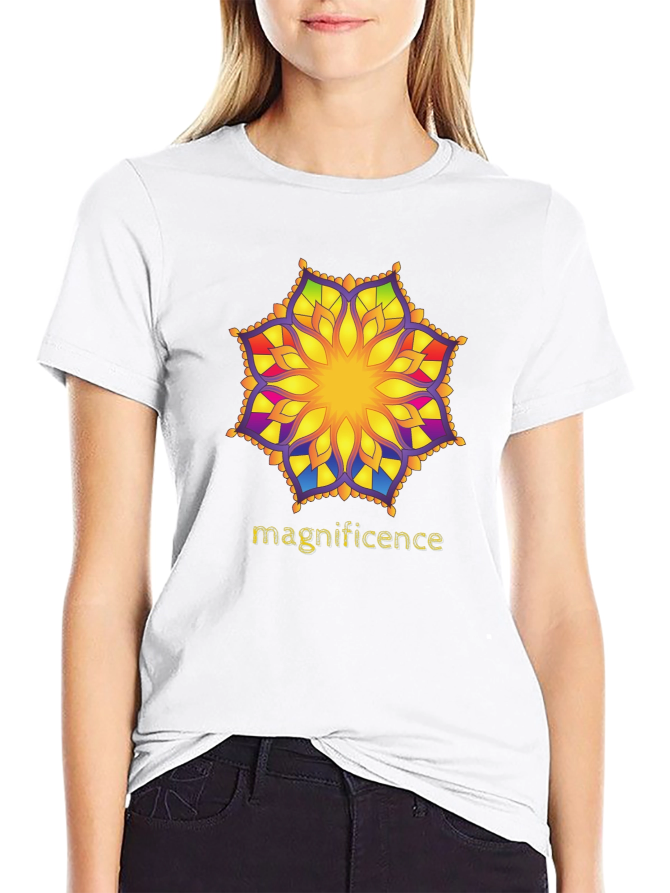Magnificence Mandala Graphic T-Shirt