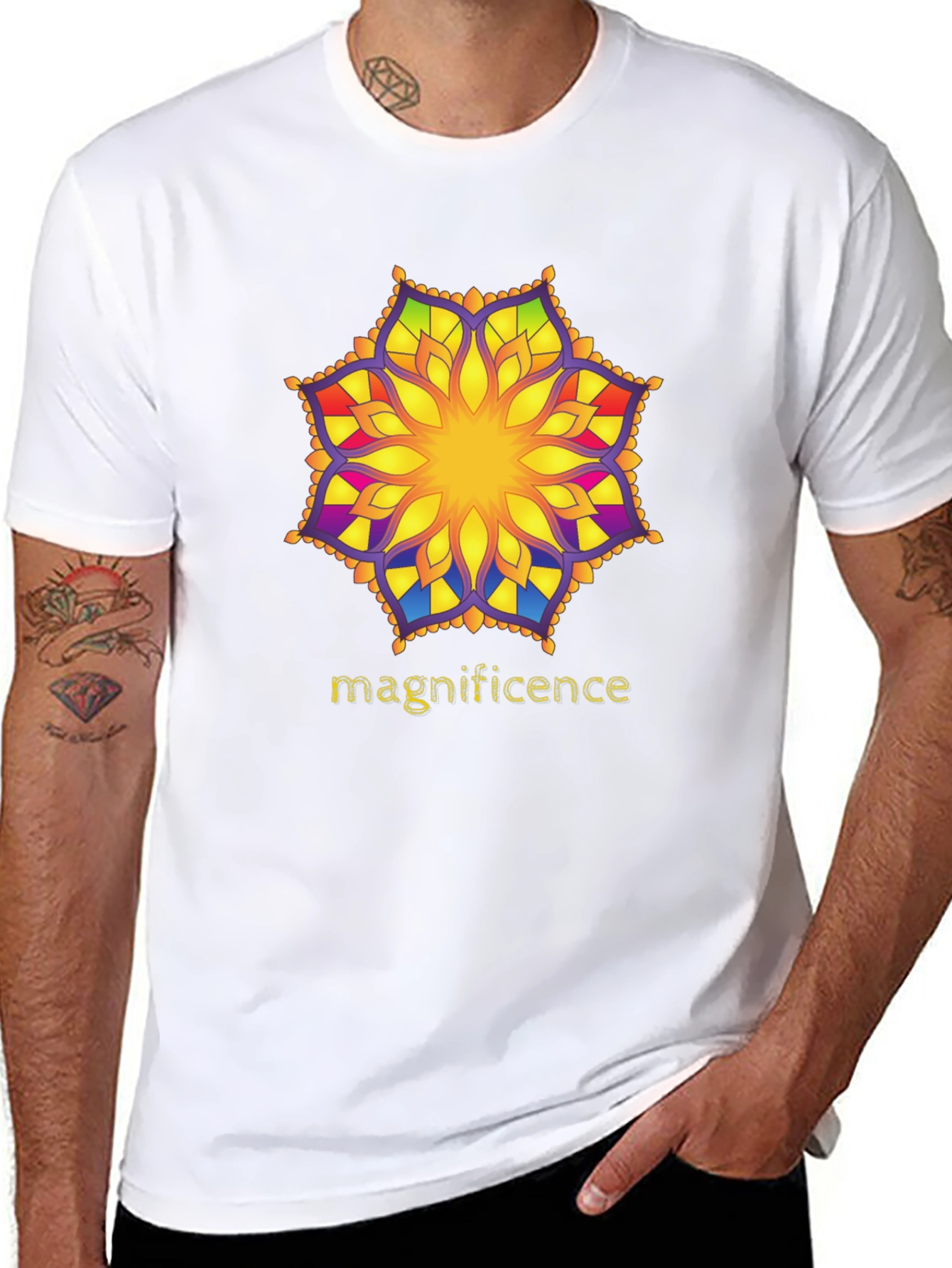 Magnificence Mandala Graphic T-Shirt