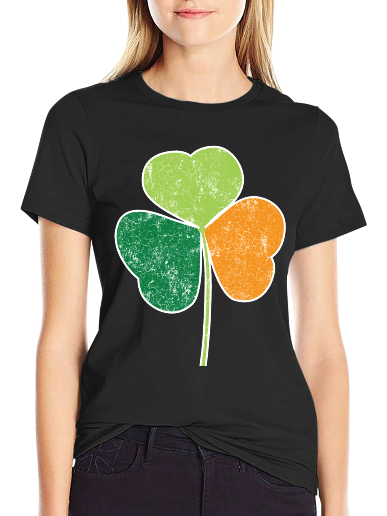 St Patricks Day Shamrock Graphic Tee