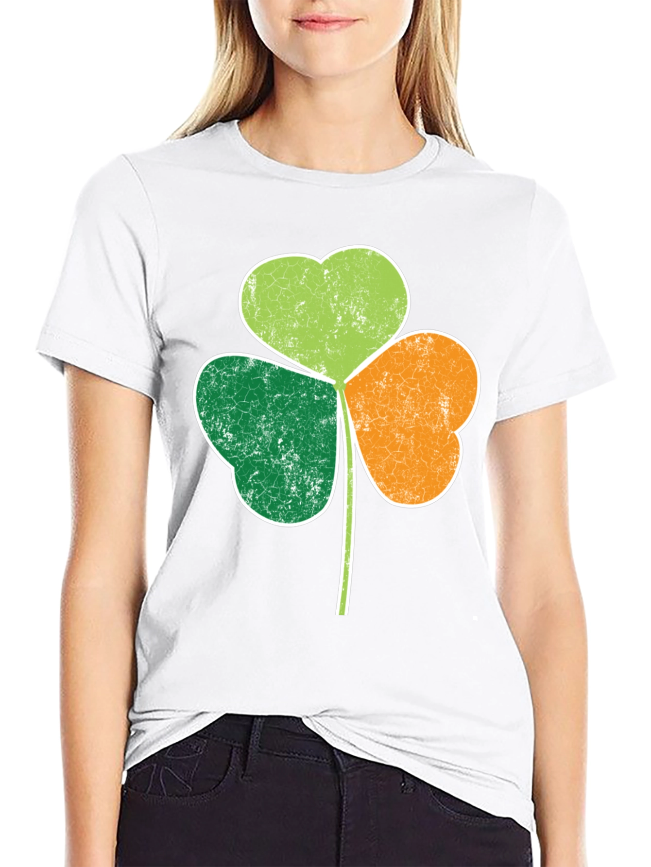 St Patricks Day Shamrock Graphic Tee