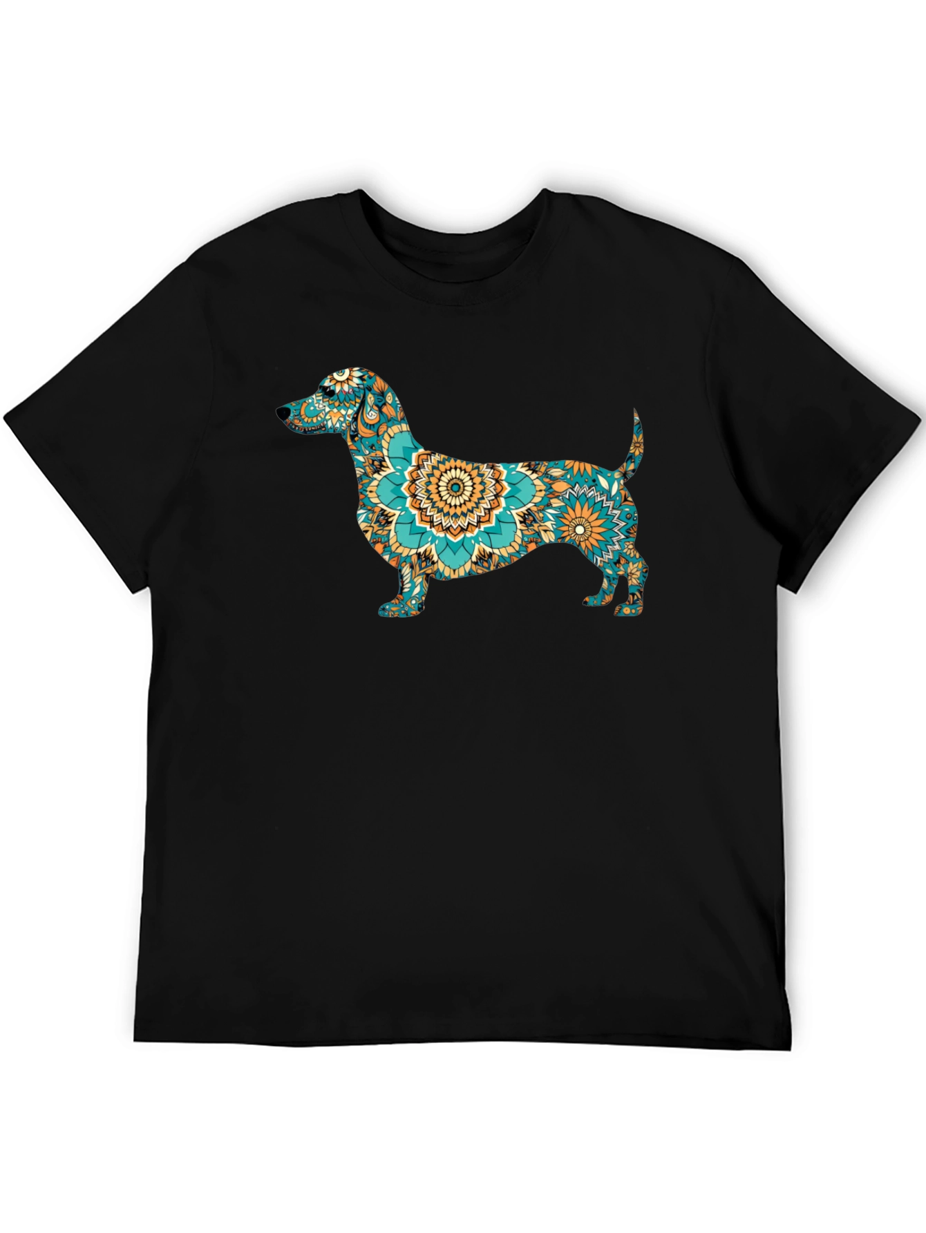 Dachshund Mandala T-Shirt - Unique Dog Lover Gift