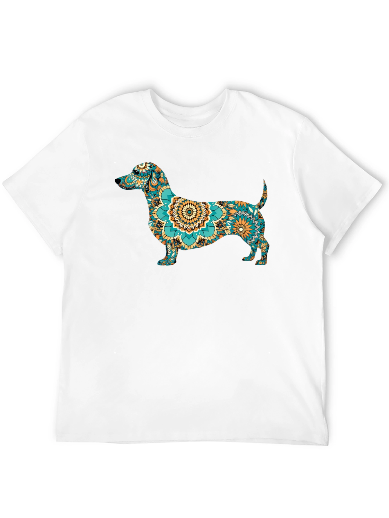 Dachshund Mandala T-Shirt - Unique Dog Lover Gift