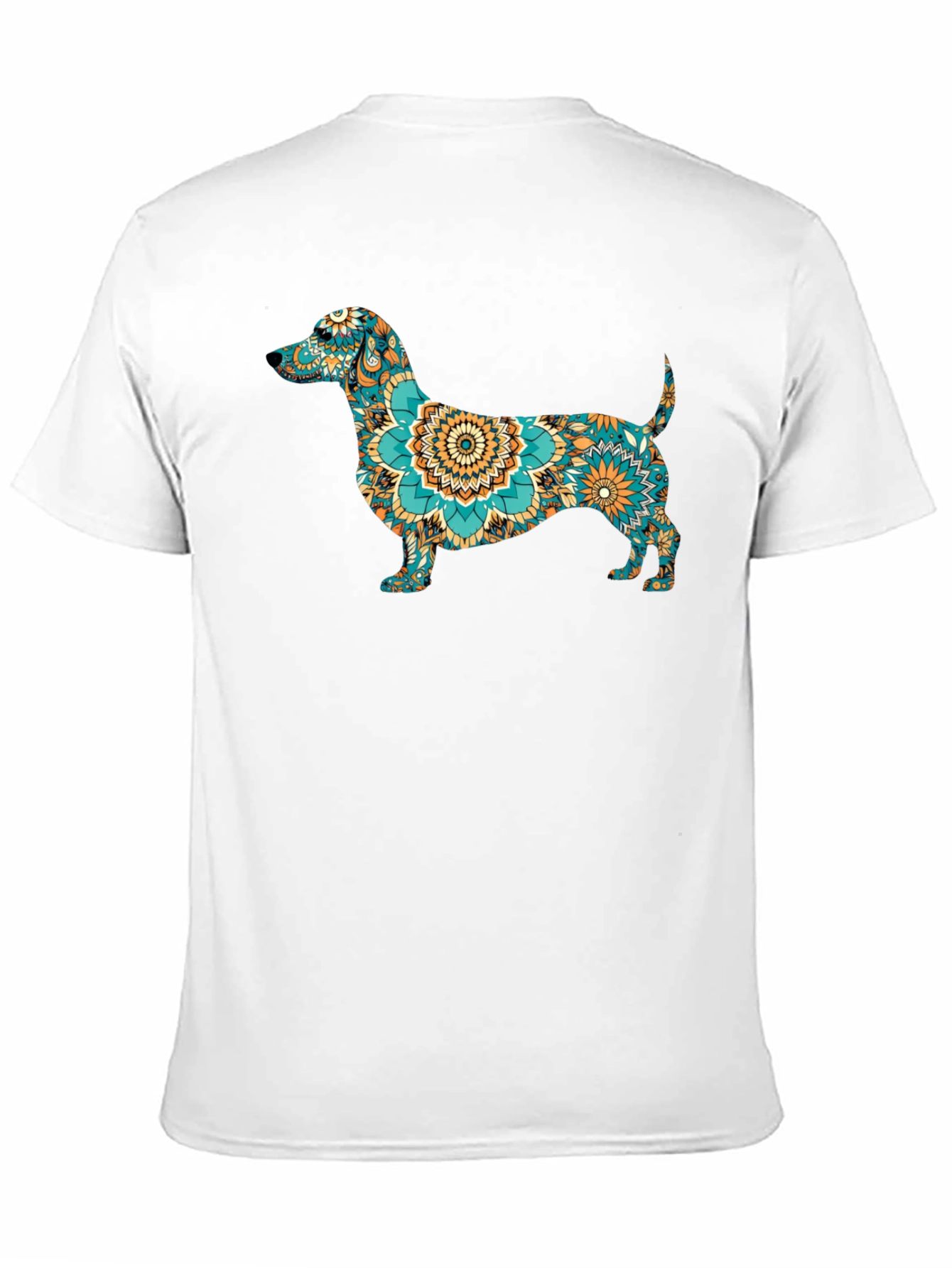 Dachshund Mandala T-Shirt - Unique Dog Lover Gift