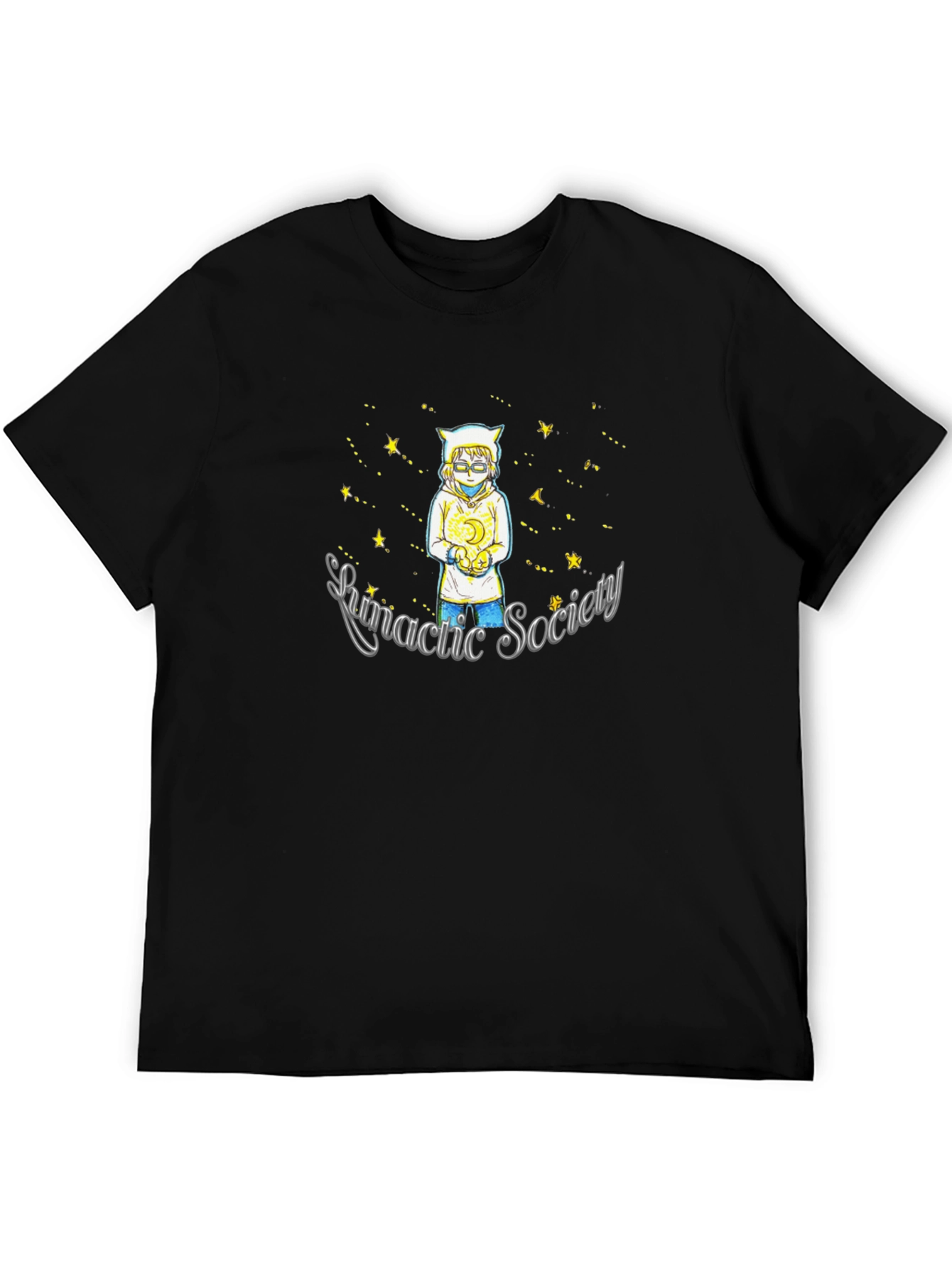 Lunatic Society T-Shirt - Unique Graphic Tee