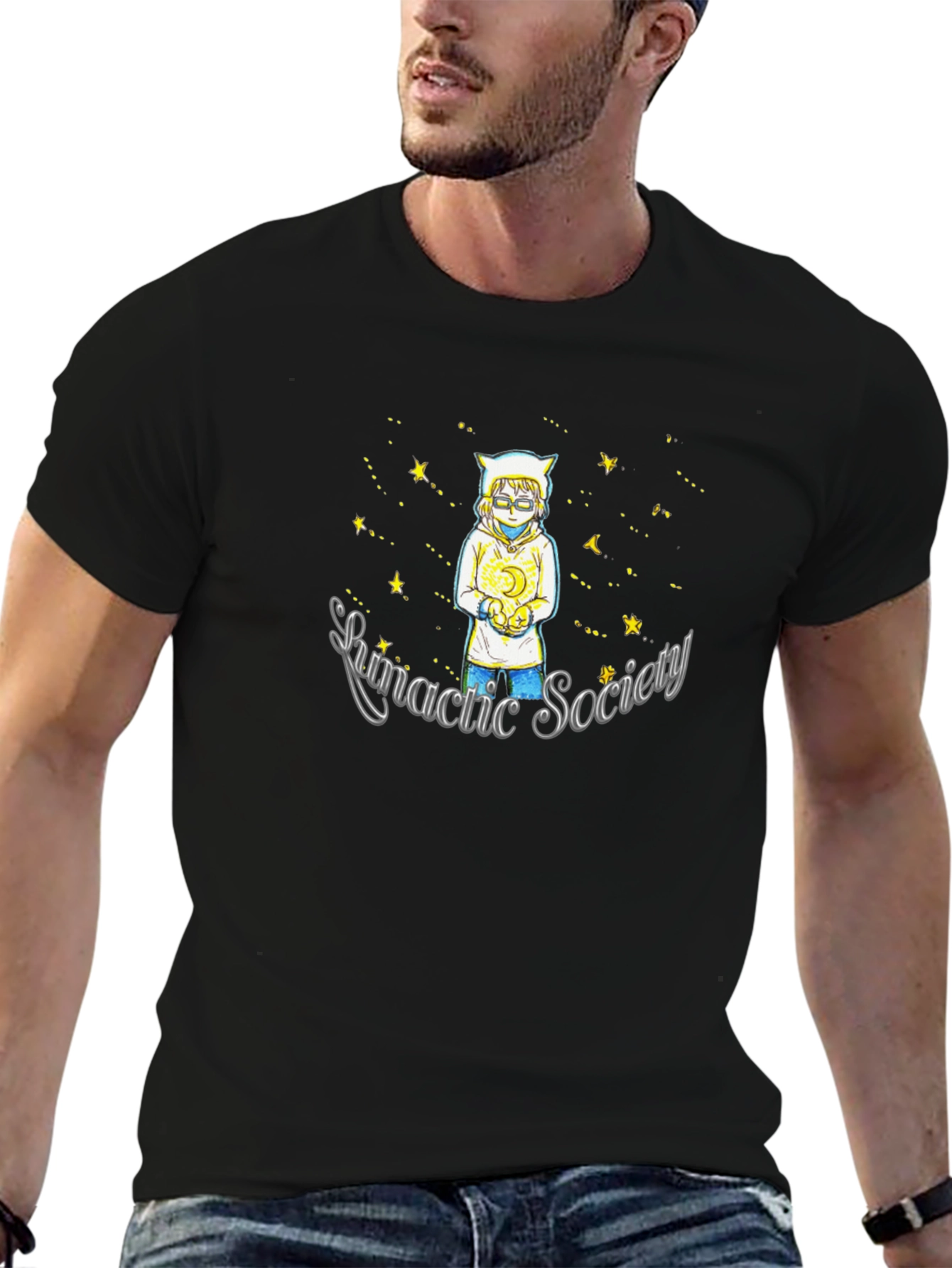 Lunatic Society T-Shirt - Unique Graphic Tee