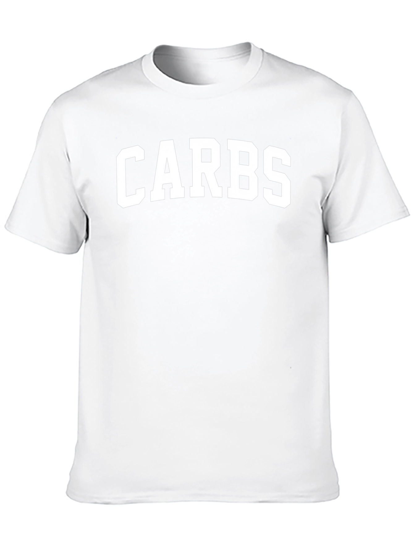 CARBS Graphic Tee - Black Cotton T-Shirt