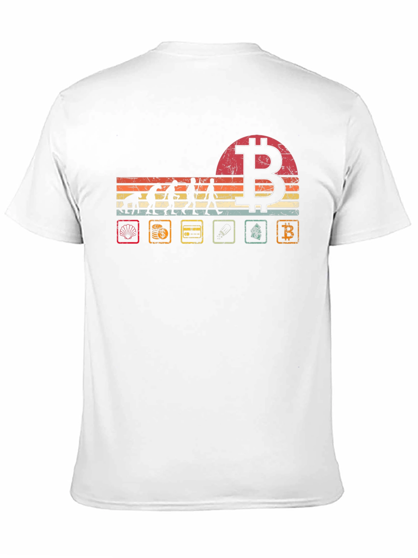 Bitcoin Evolution T-Shirt - Crypto Tee