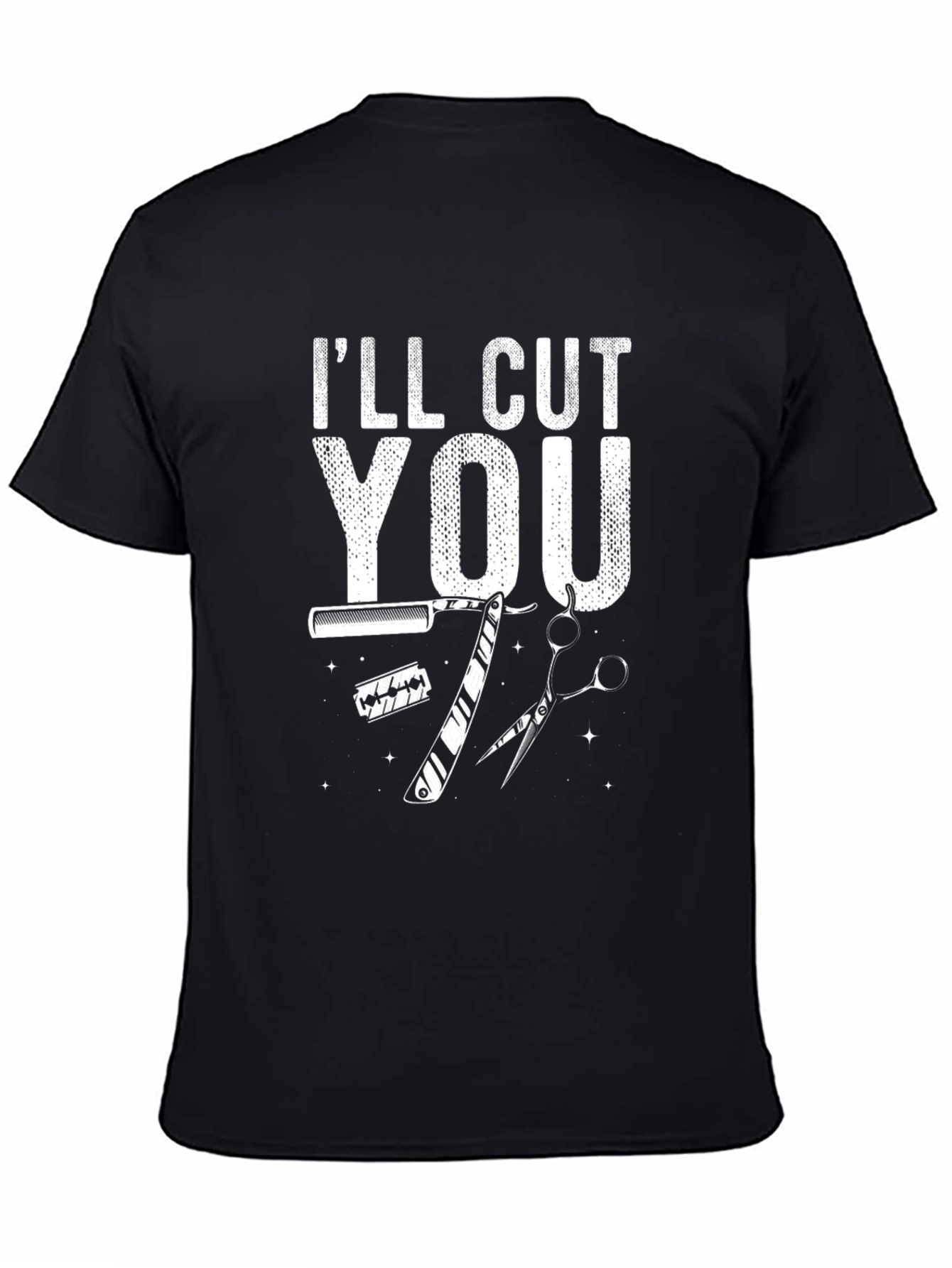 Ill Cut You Barber Graphic T-Shirt
