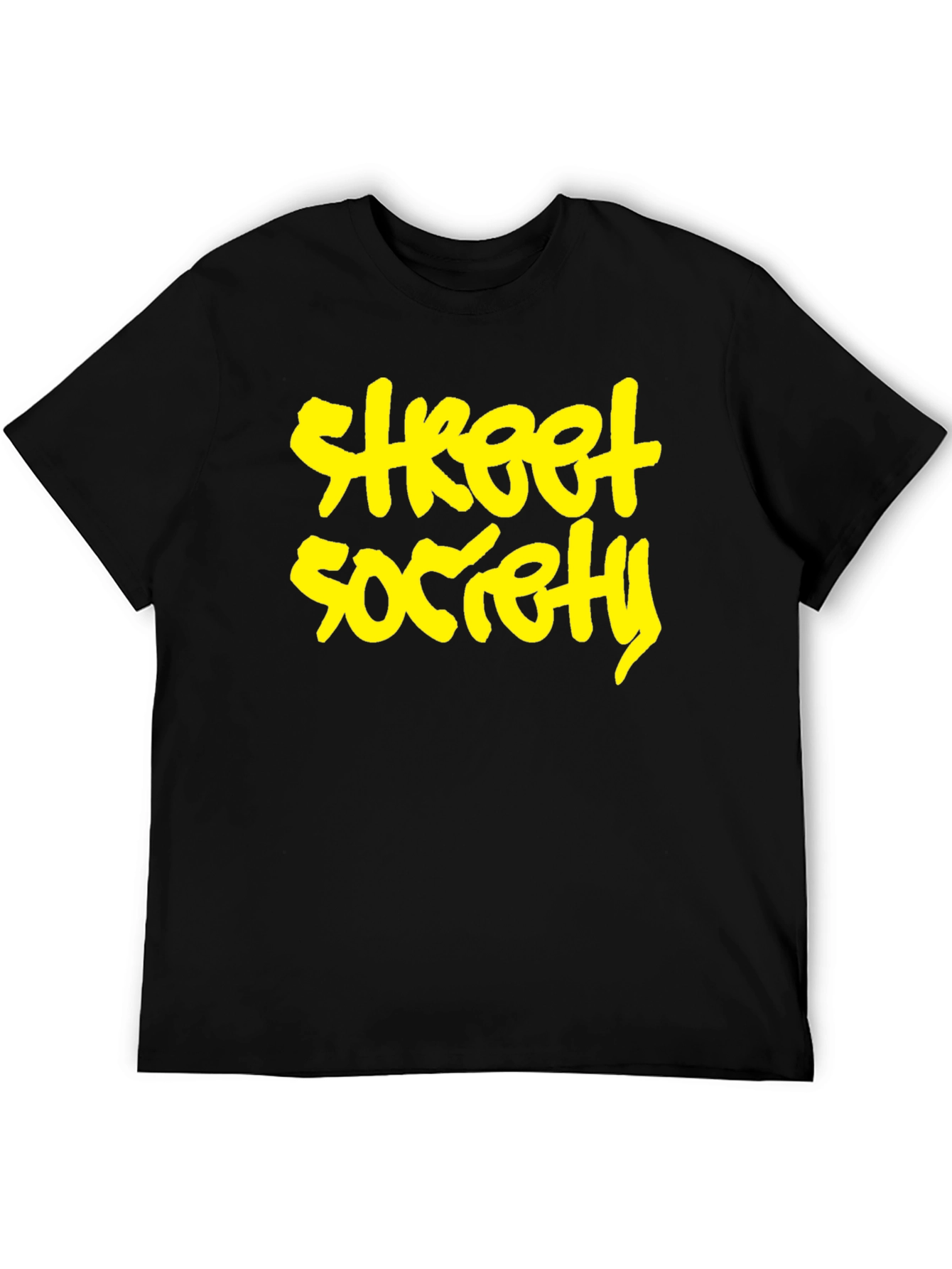 Street Society Black Graphic Tee
