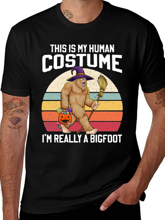 Bigfoot Halloween Costume T-Shirt