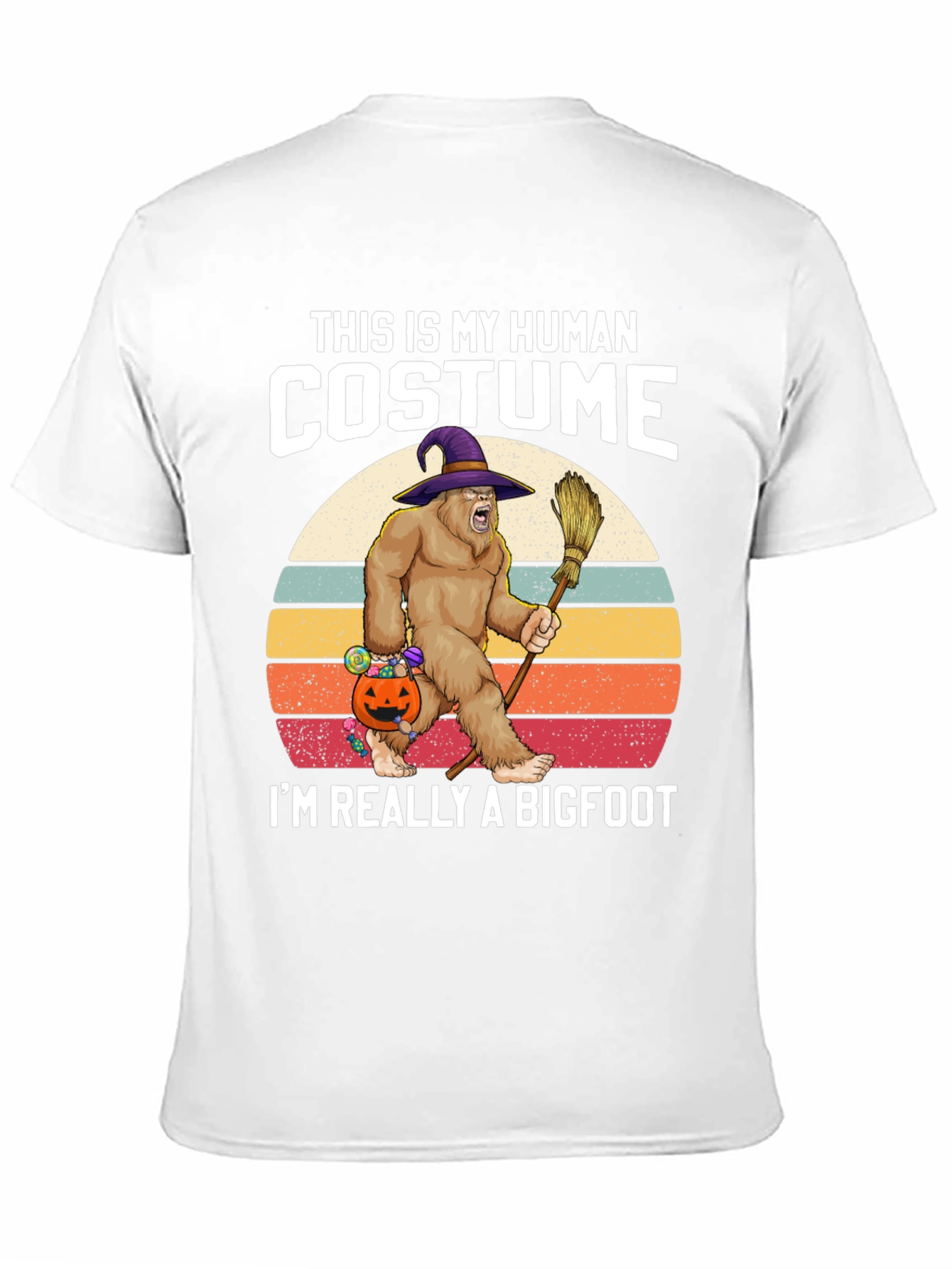 Bigfoot Halloween Costume T-Shirt