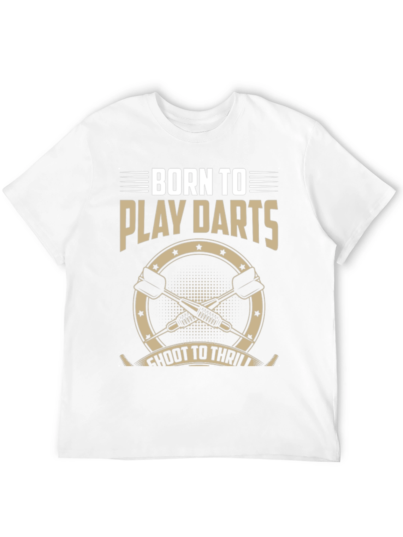 Born to Play Darts Graphic T-Shirt