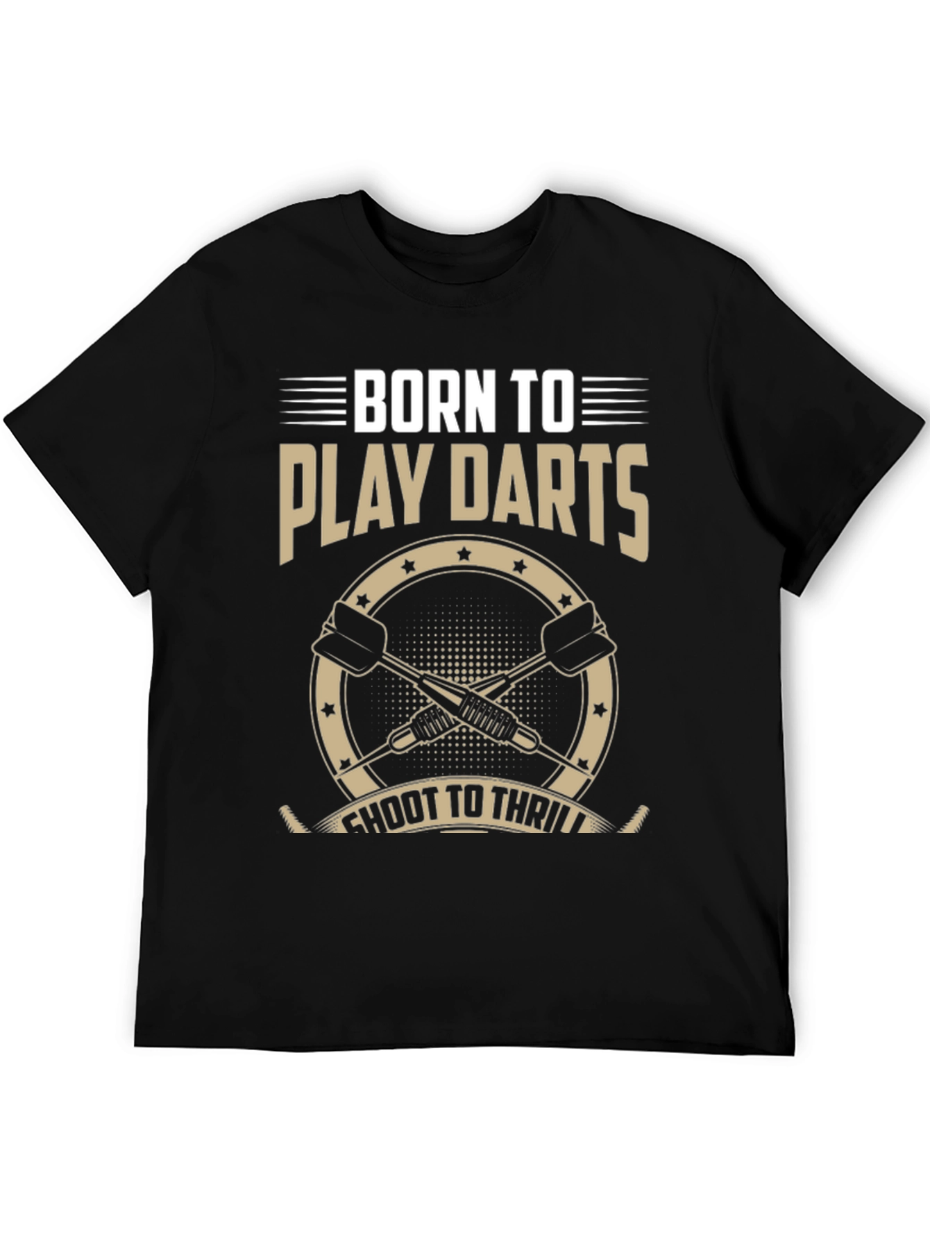 Born to Play Darts Graphic T-Shirt