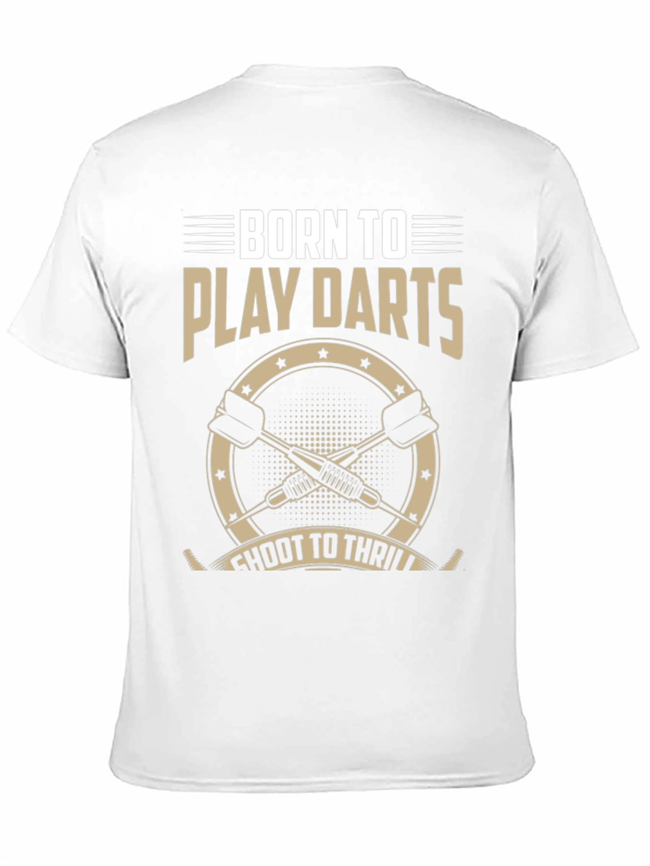Born to Play Darts Graphic T-Shirt