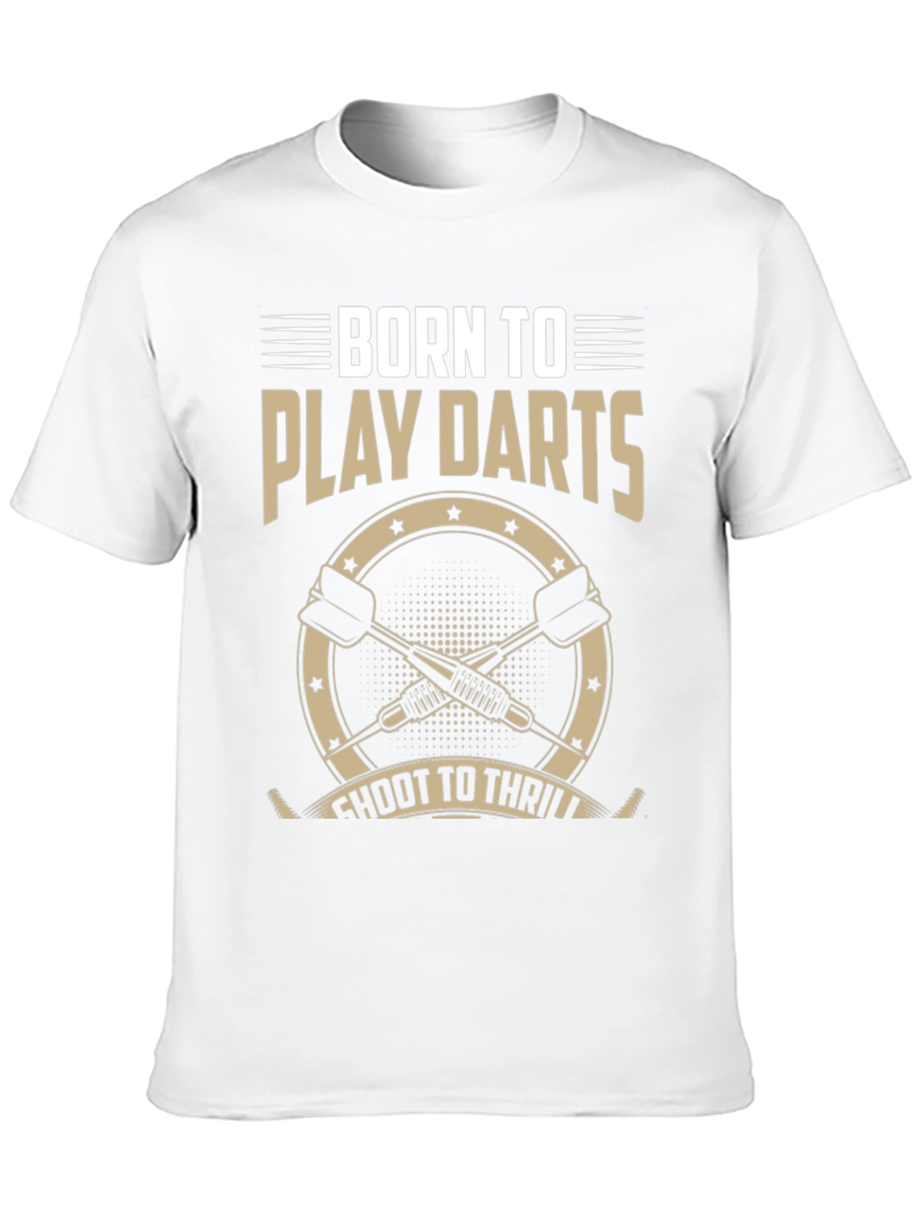 Born to Play Darts Graphic T-Shirt