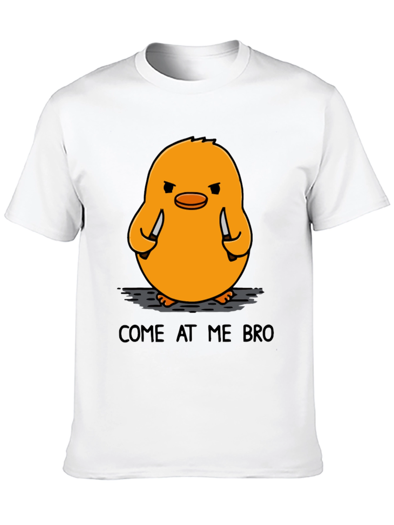 Come At Me Bro T-Shirt Funny Chick