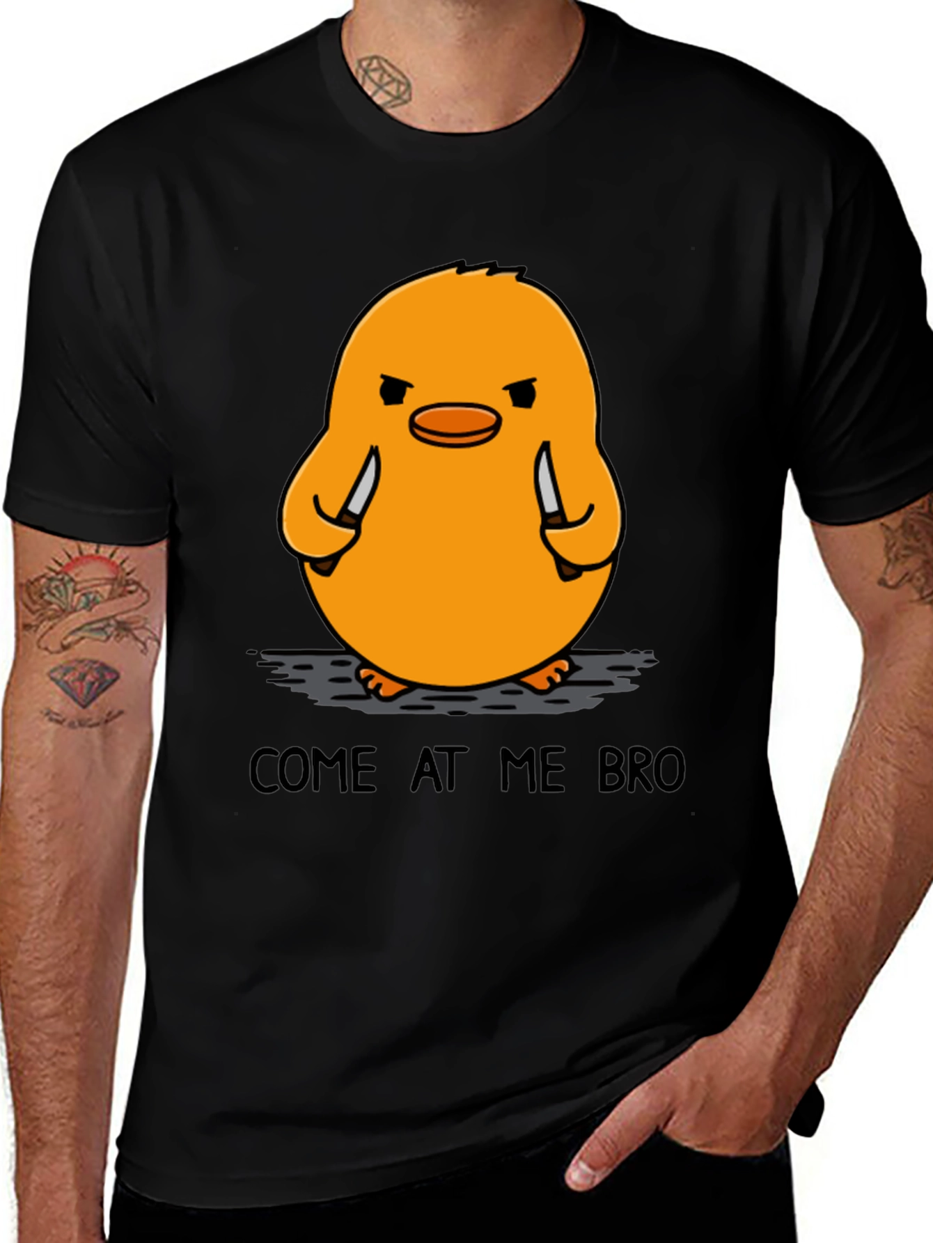 Come At Me Bro T-Shirt Funny Chick
