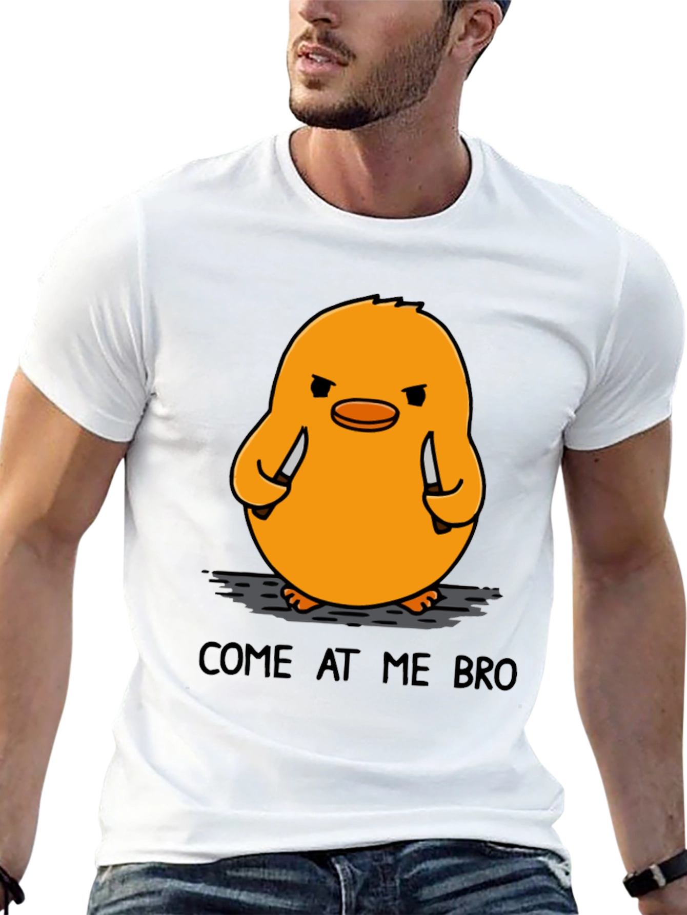 Come At Me Bro T-Shirt Funny Chick