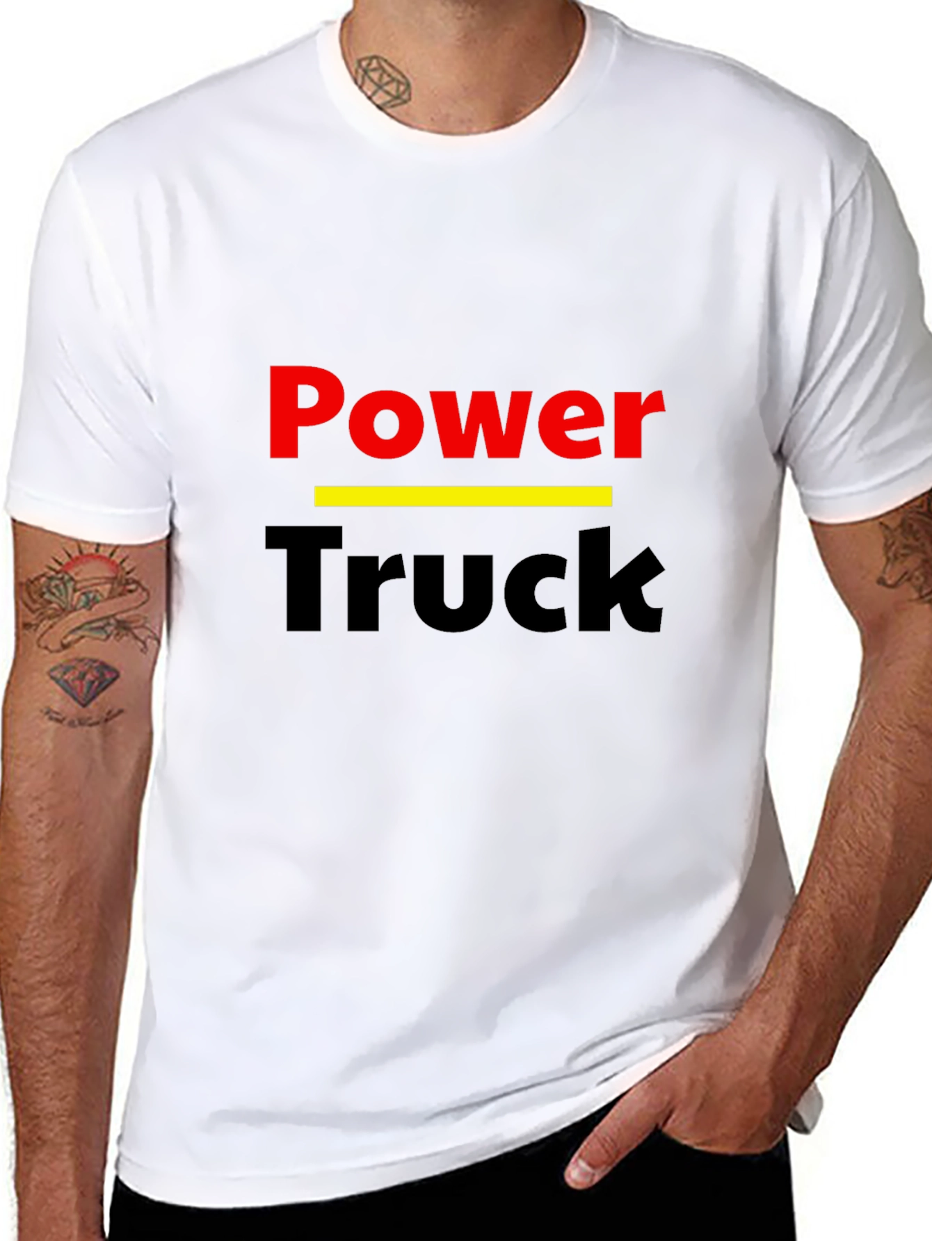 Power Truck Graphic Tee - Bold Design