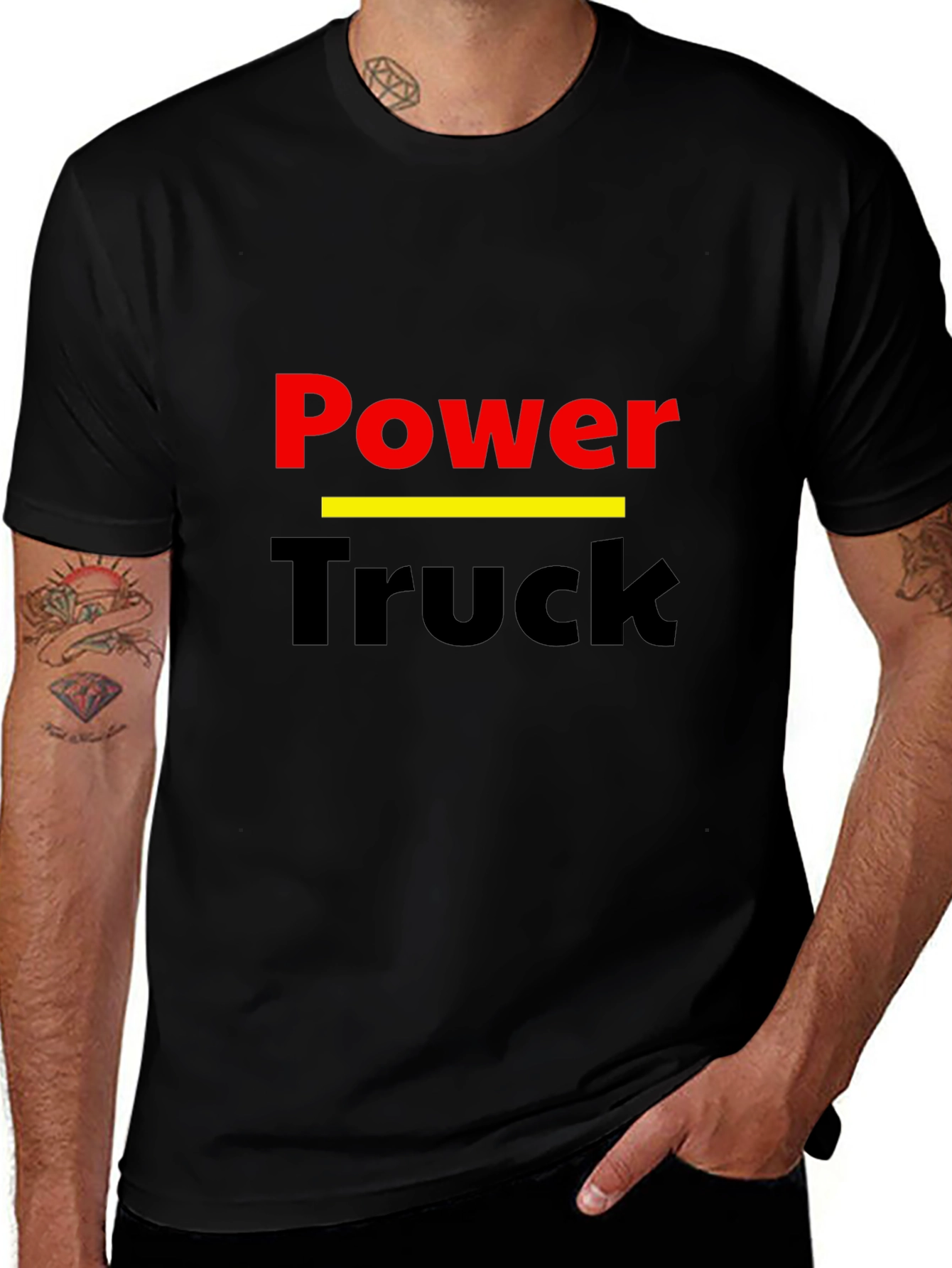 Power Truck Graphic Tee - Bold Design