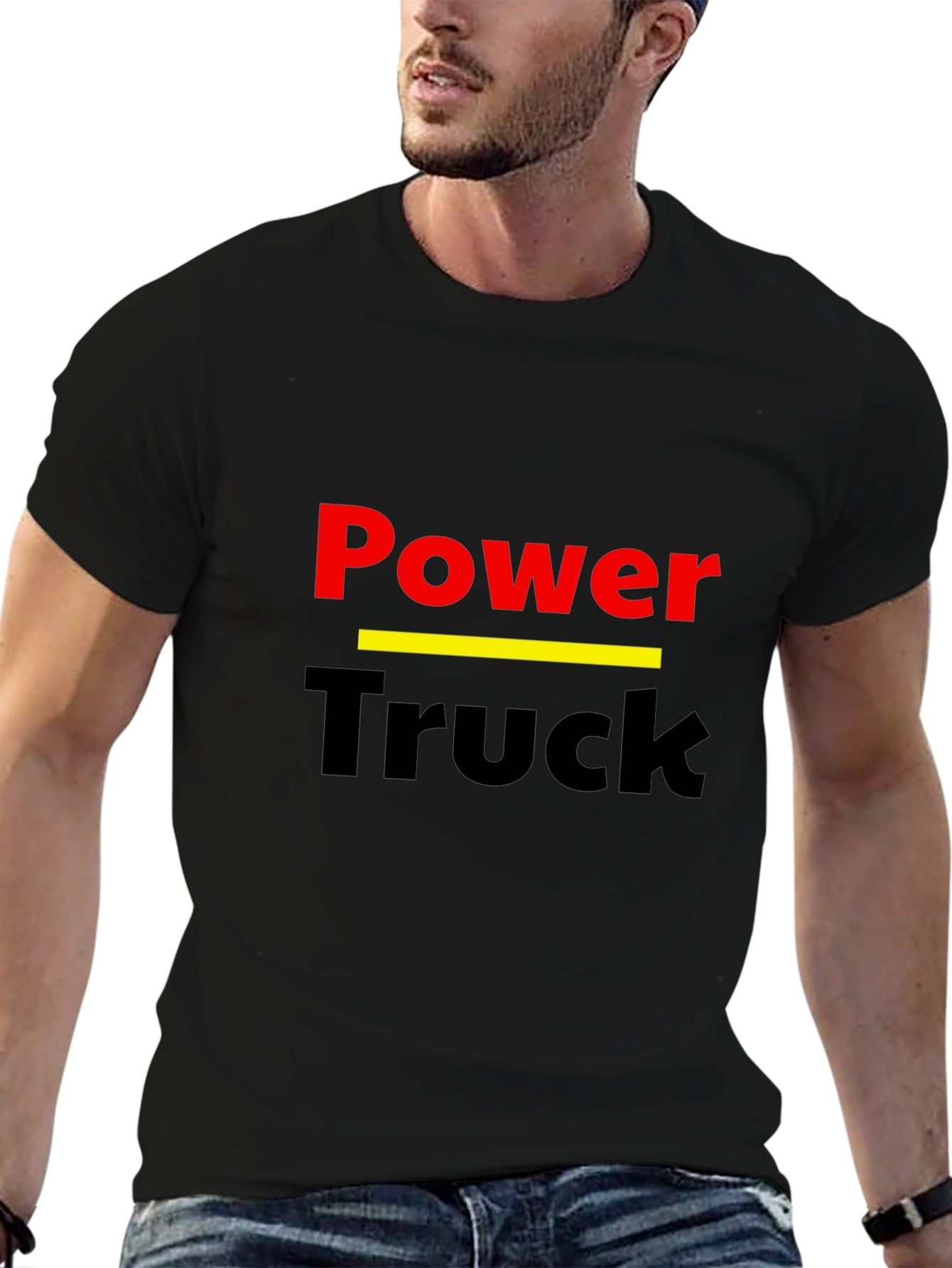 Power Truck Graphic Tee - Bold Design