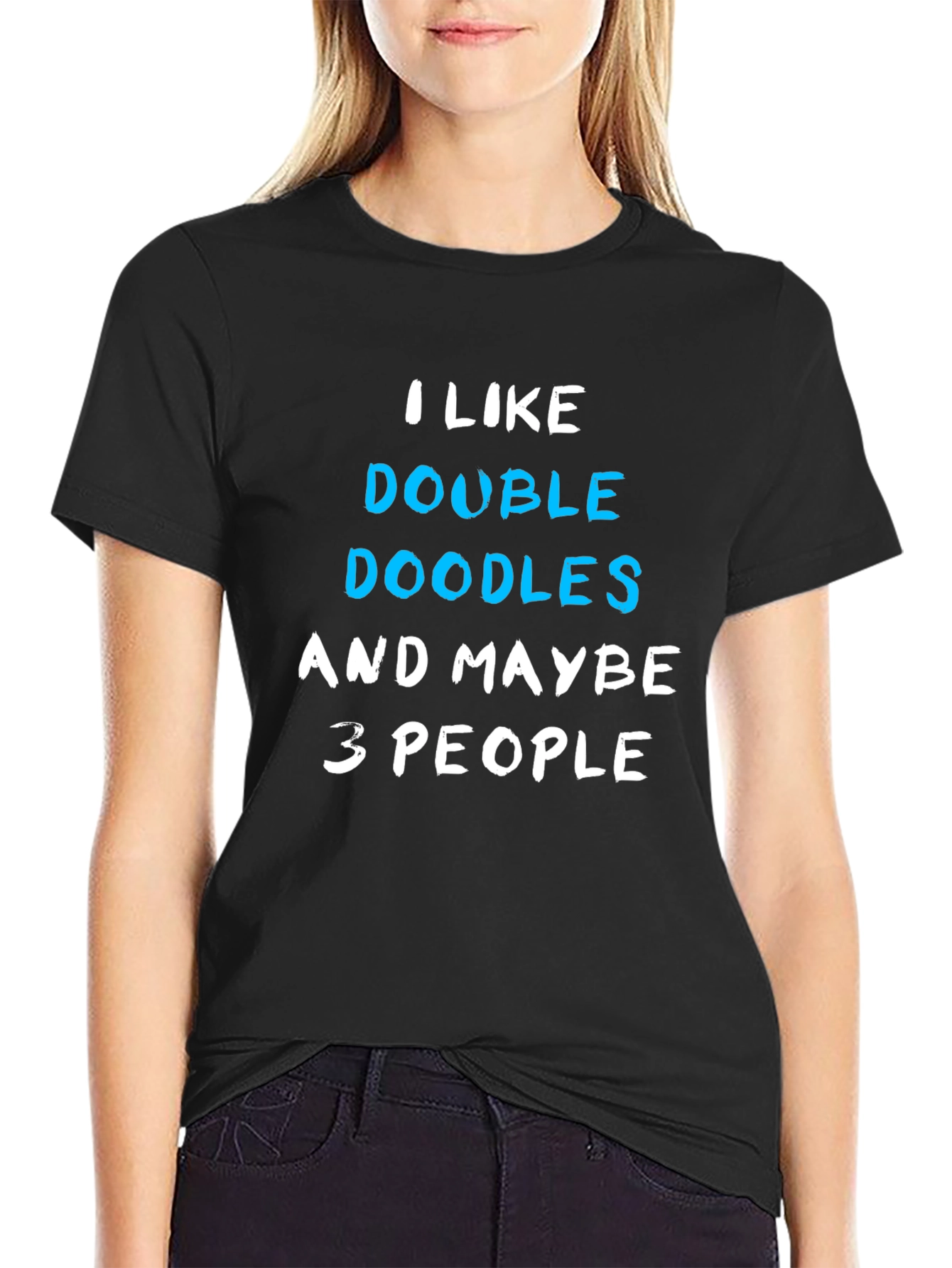Double Doodles Graphic Tee - Funny Dog Lover Shirt