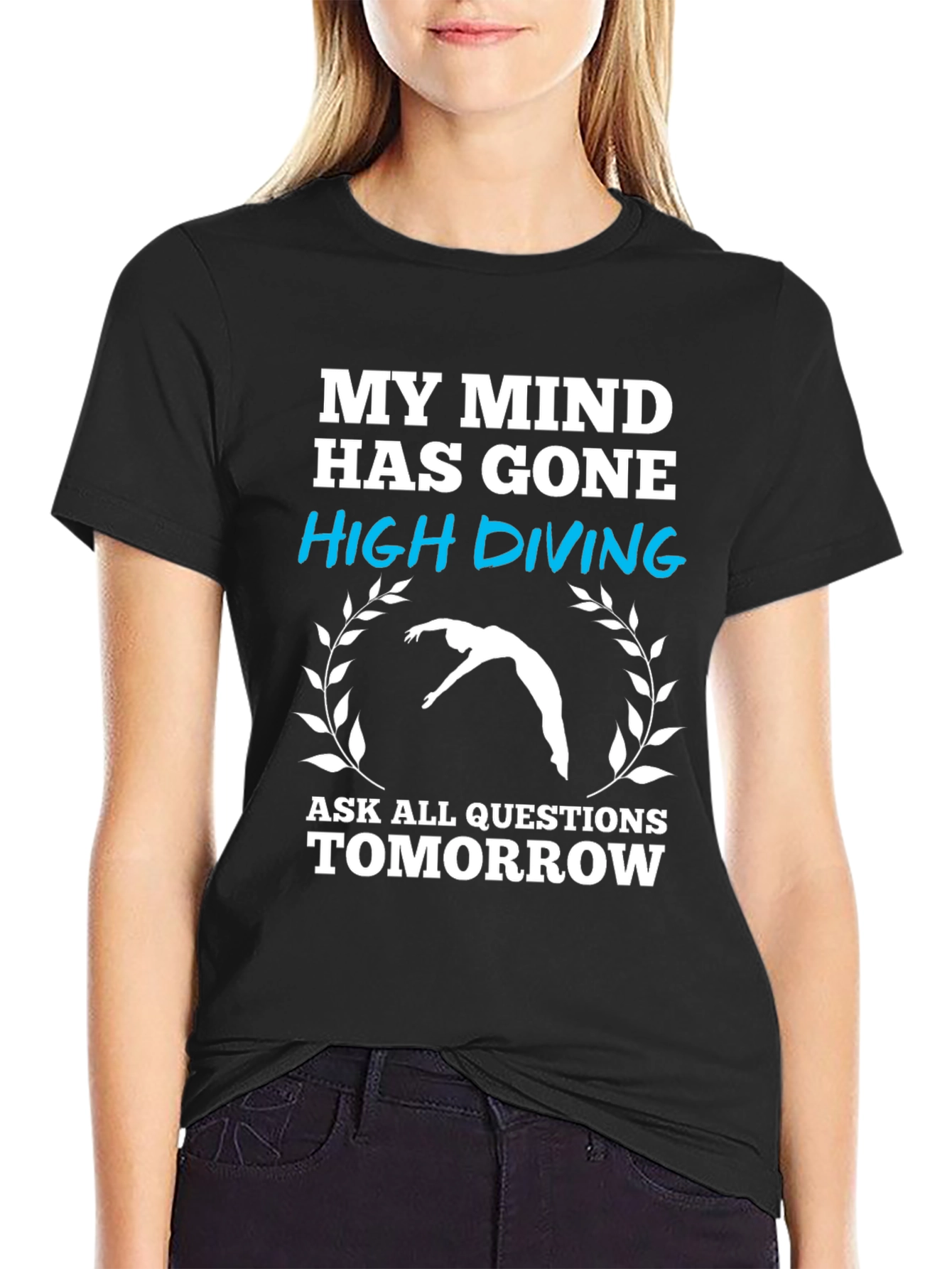 My Mind High Diving Graphic T-Shirt