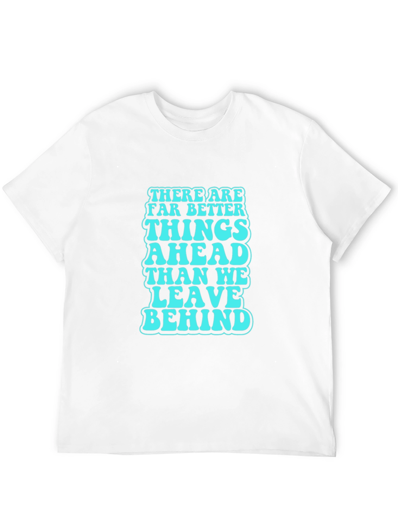 Optimistic Quote Graphic Tee - Black