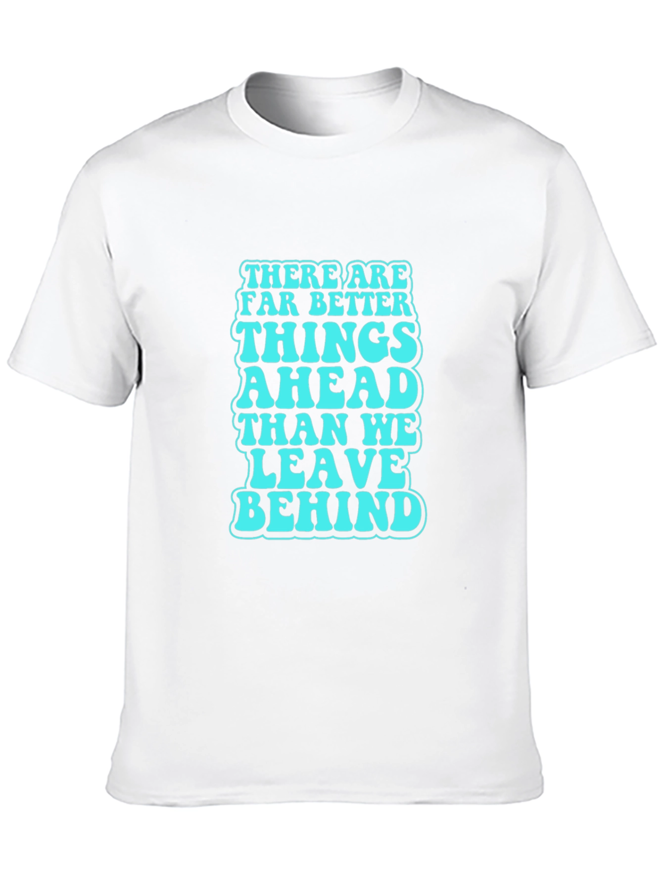 Optimistic Quote Graphic Tee - Black